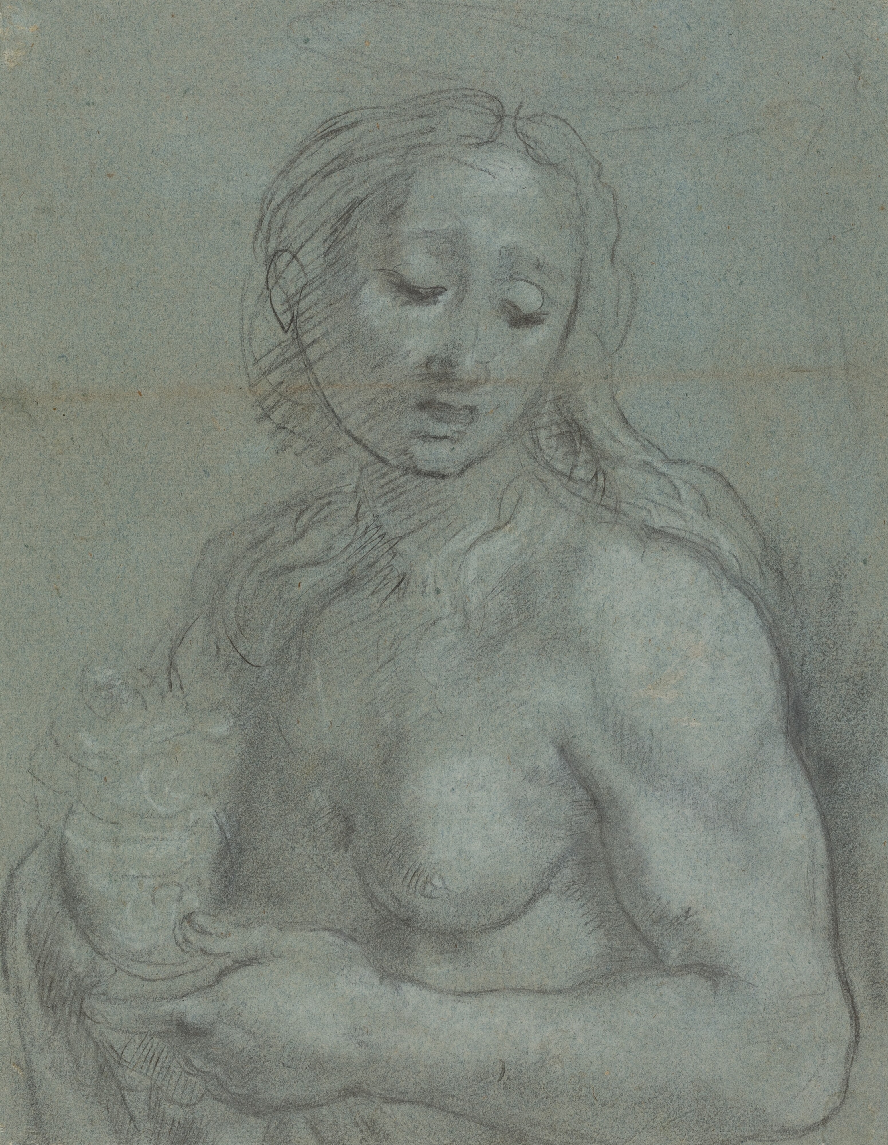 Half-Length of Mary Magdalene [verso]