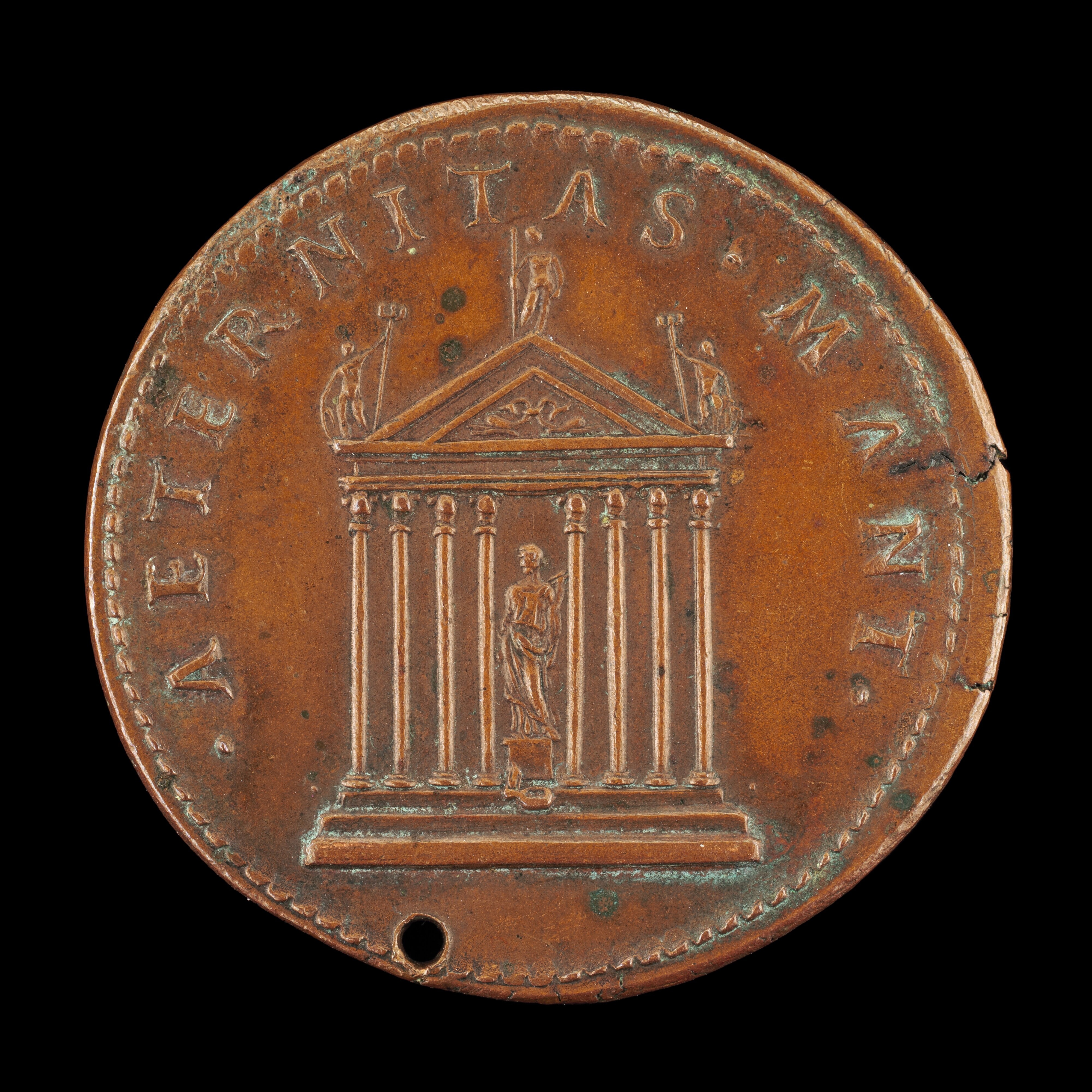 Temple of Eternity with Goddess [reverse]