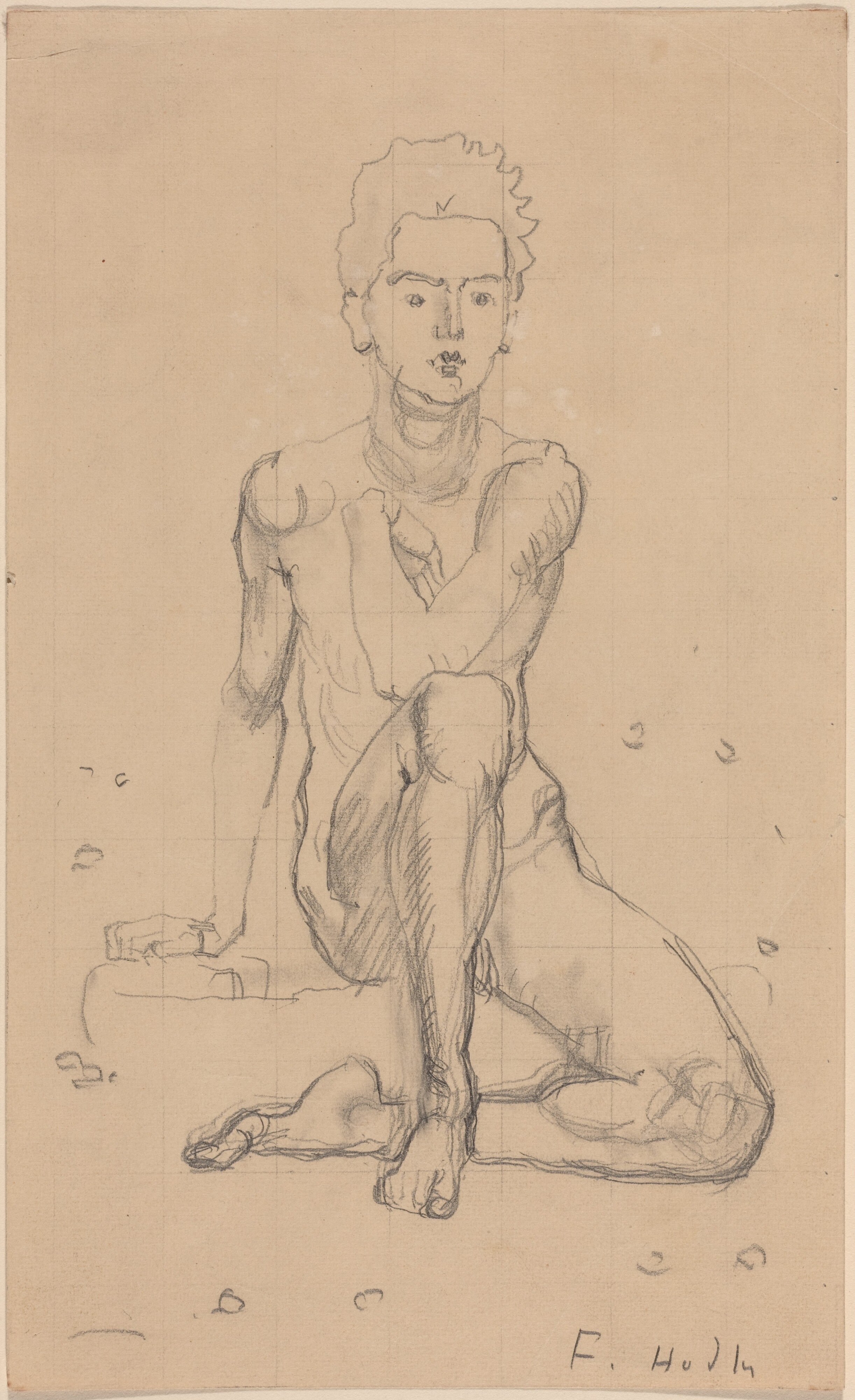 Hector Posing Nude