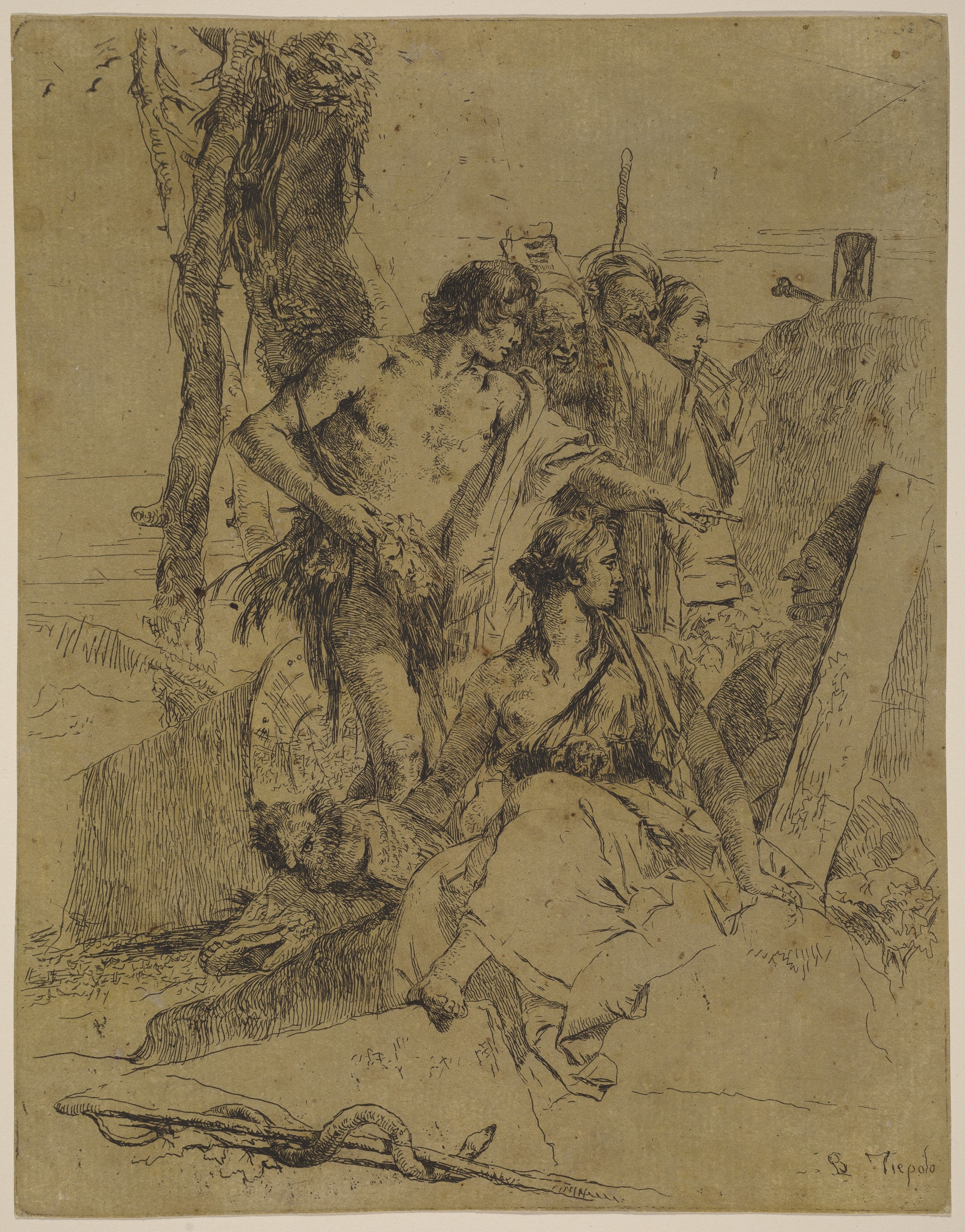 The Discovery of the Tomb of Punchinello