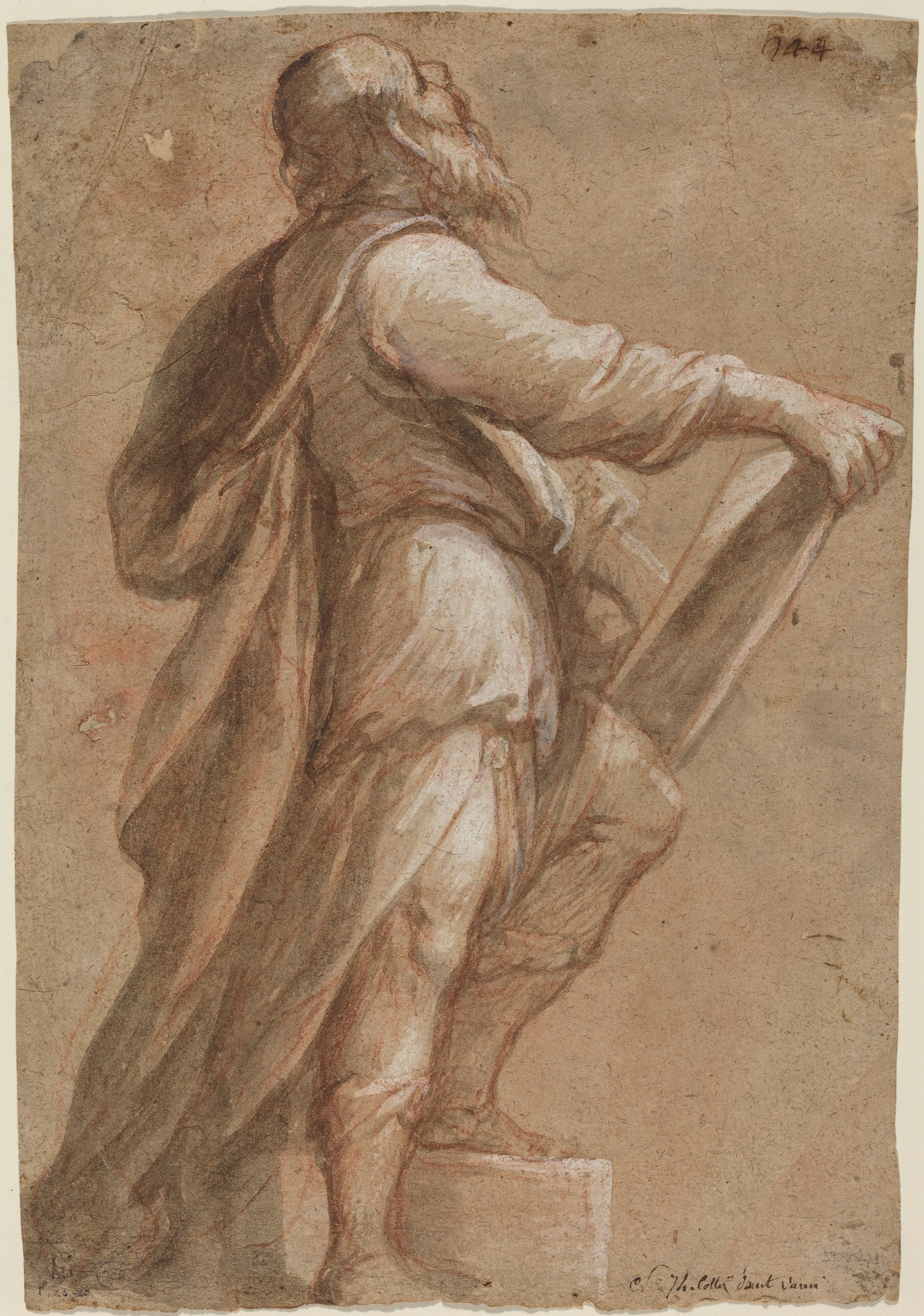 A Saint Holding a Book