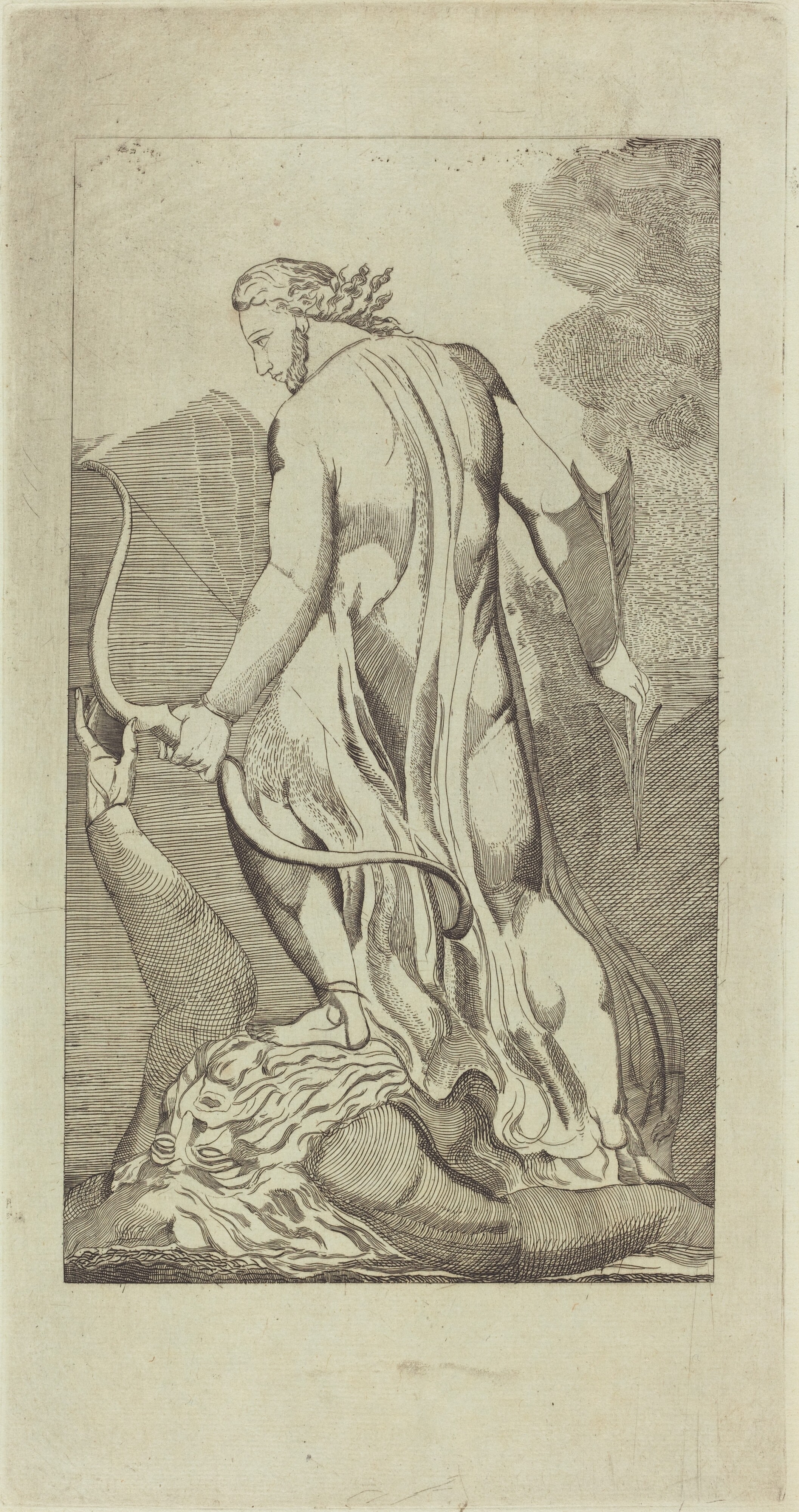 Christ Trampling Satan