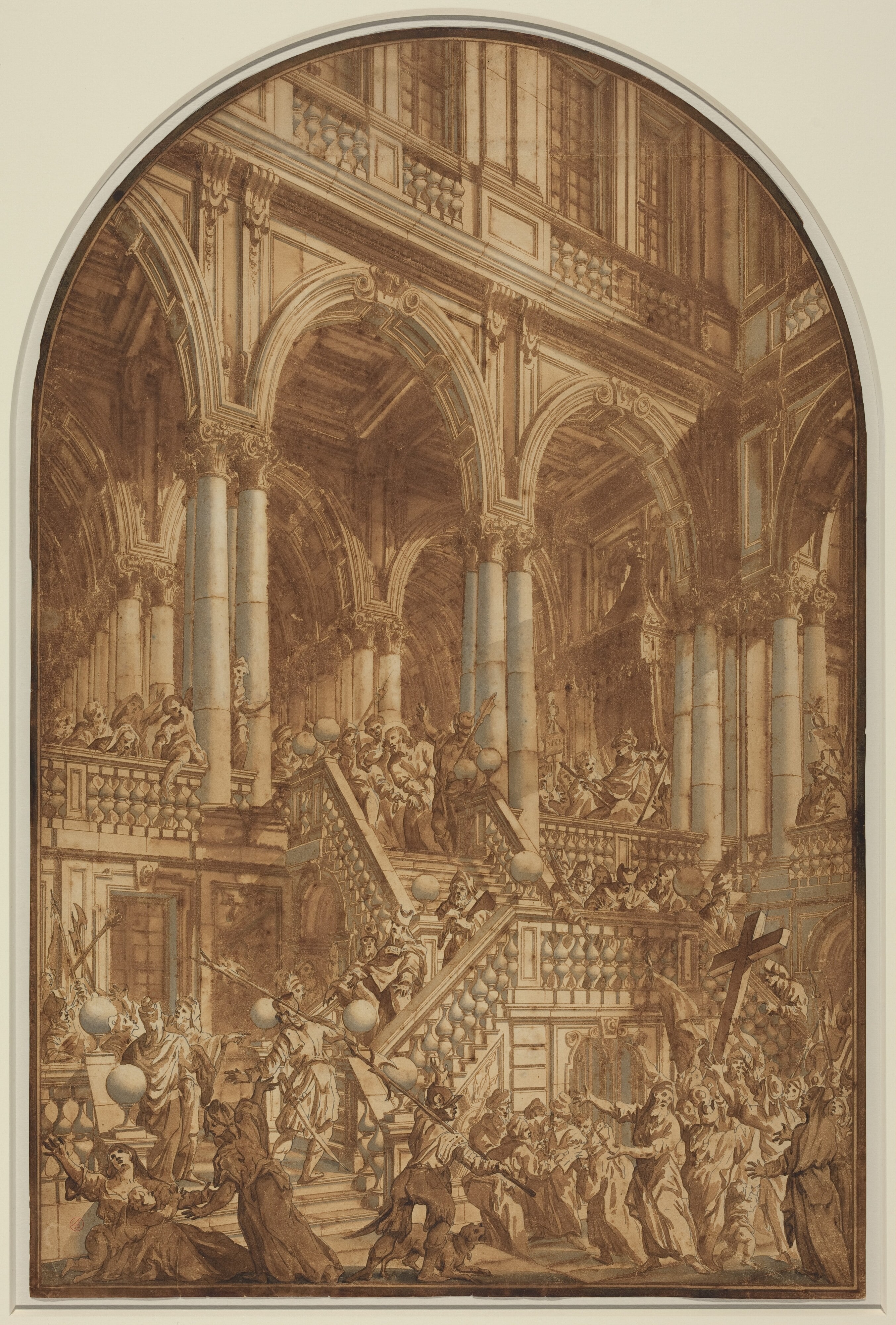 Christ Led Captive from a Palace