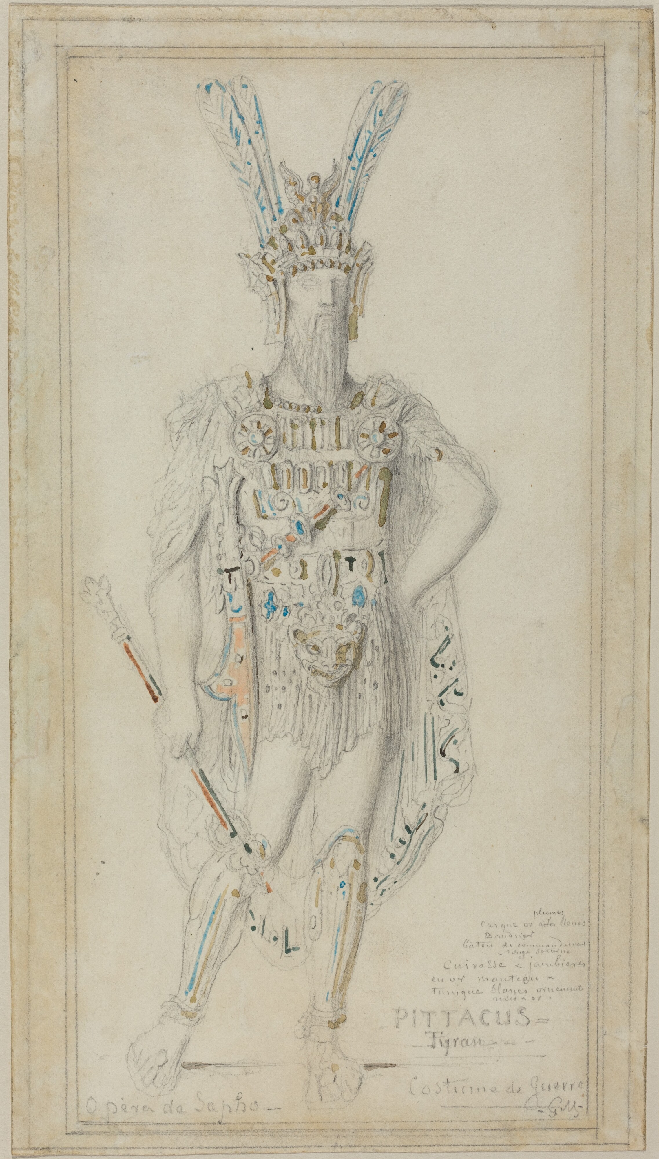 Pittacus the Tyrant in War Costume