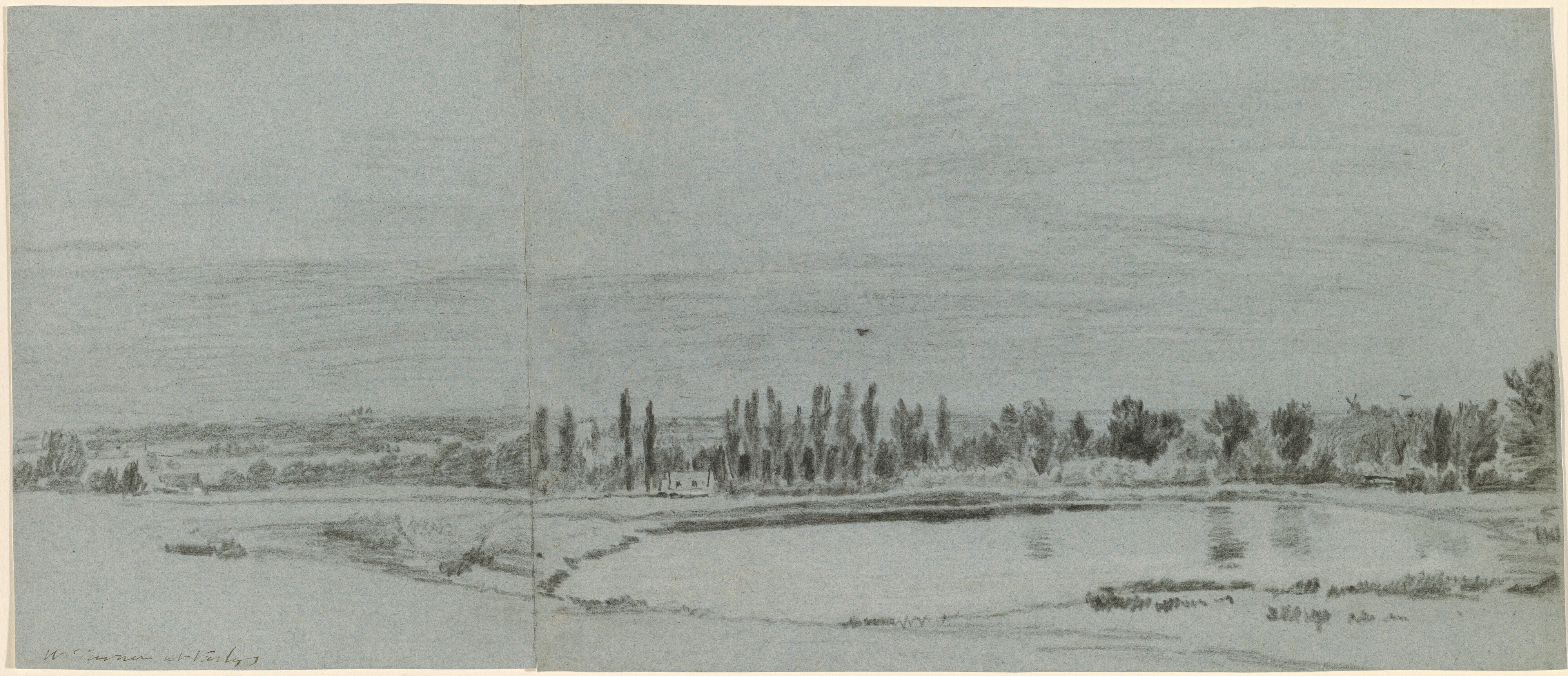 Extensive Landscape with a Pond