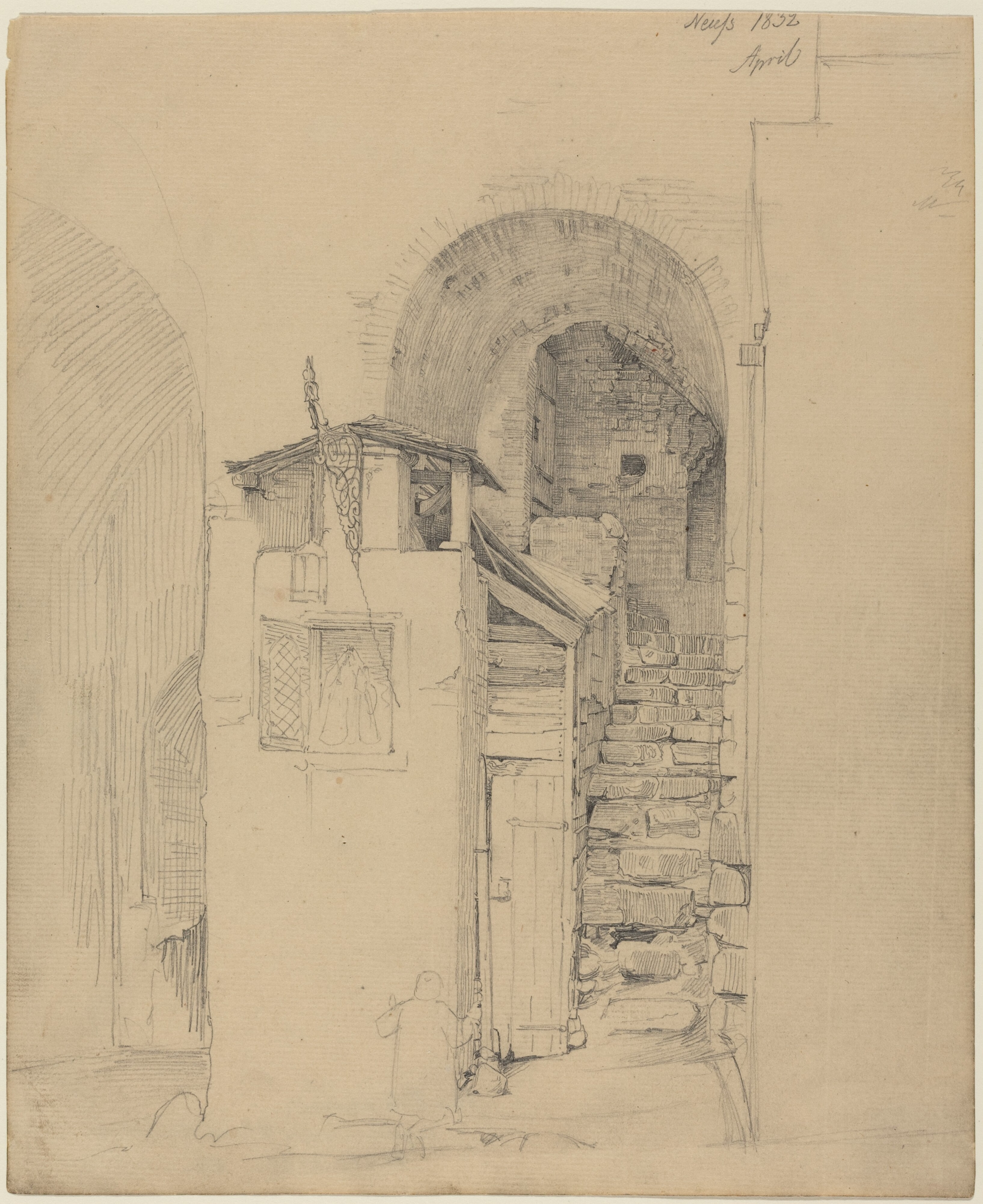 Ruined Stairs at Neuss