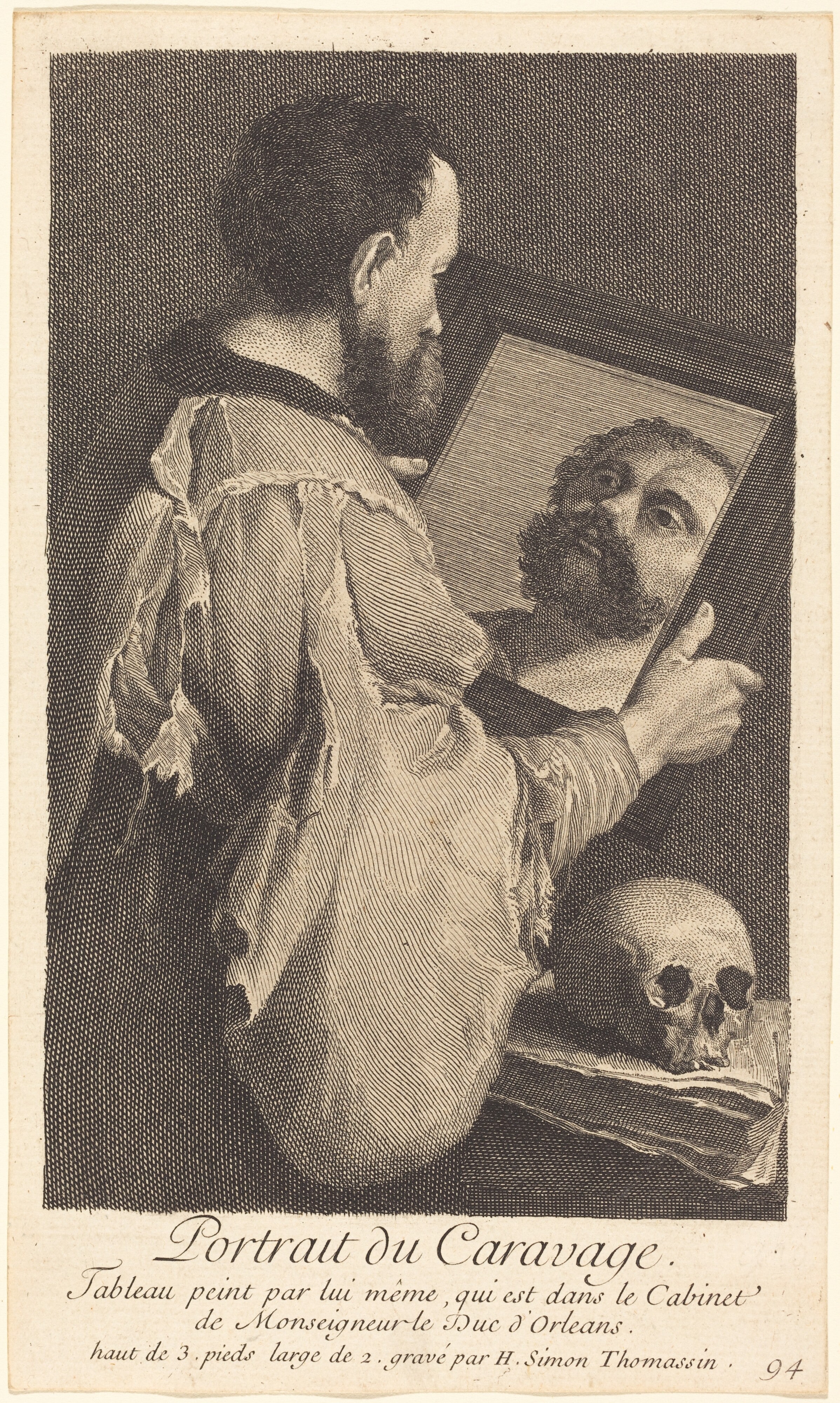 Portrait du Caravage (Portrait of Caravaggio)