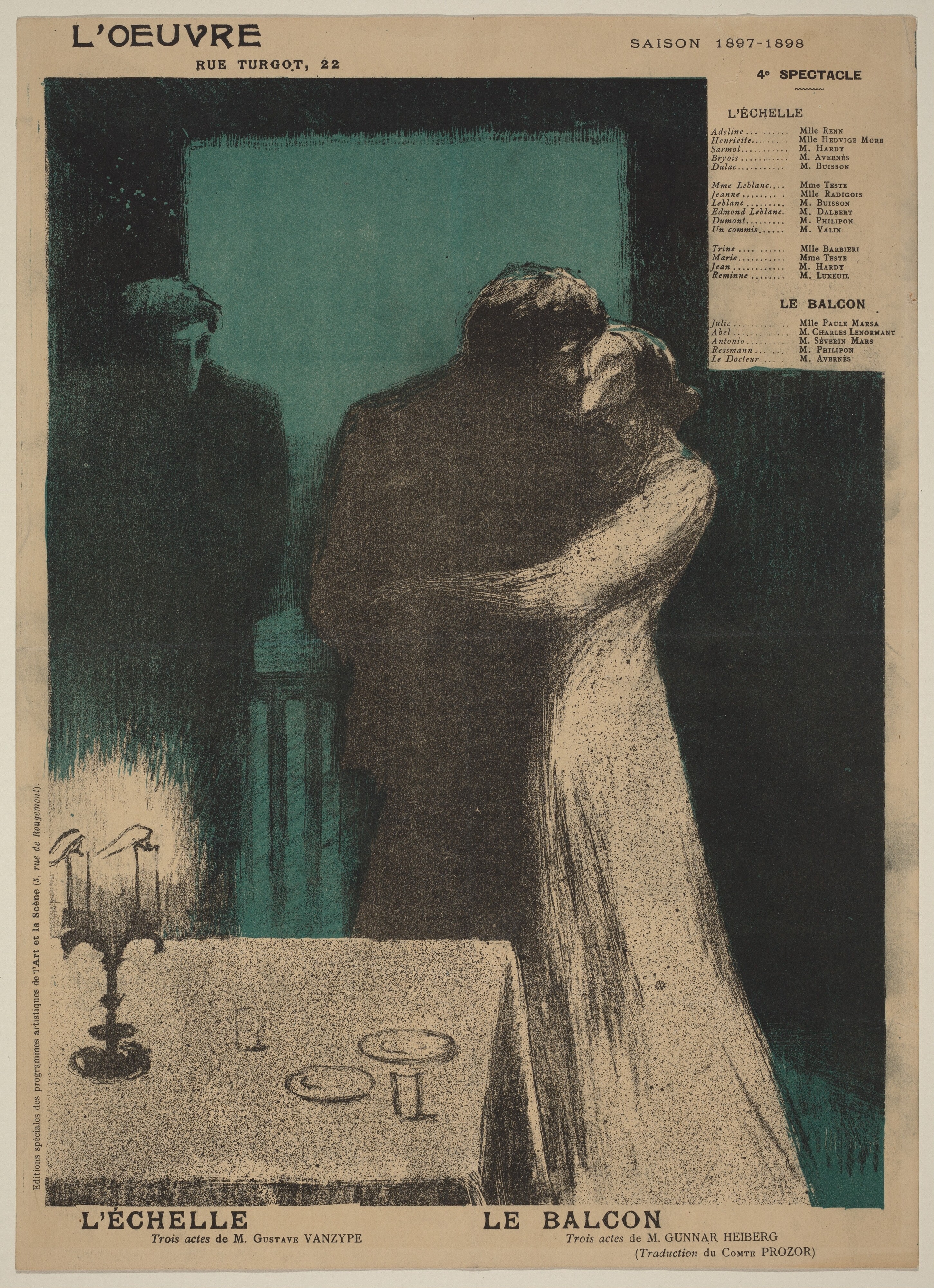 L'Echelle; Le Balcon