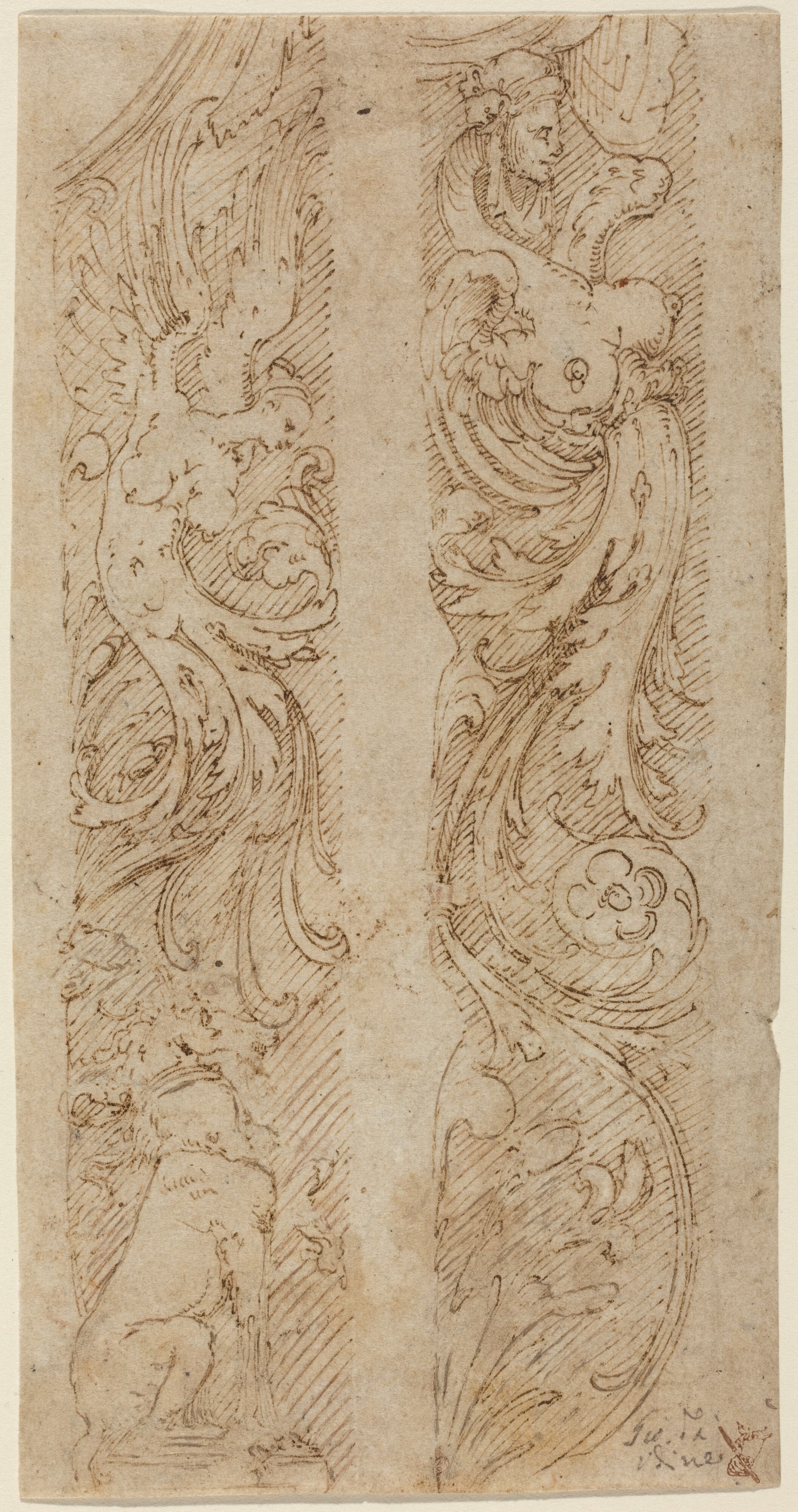 Grotesque Decorations for Wall Panels