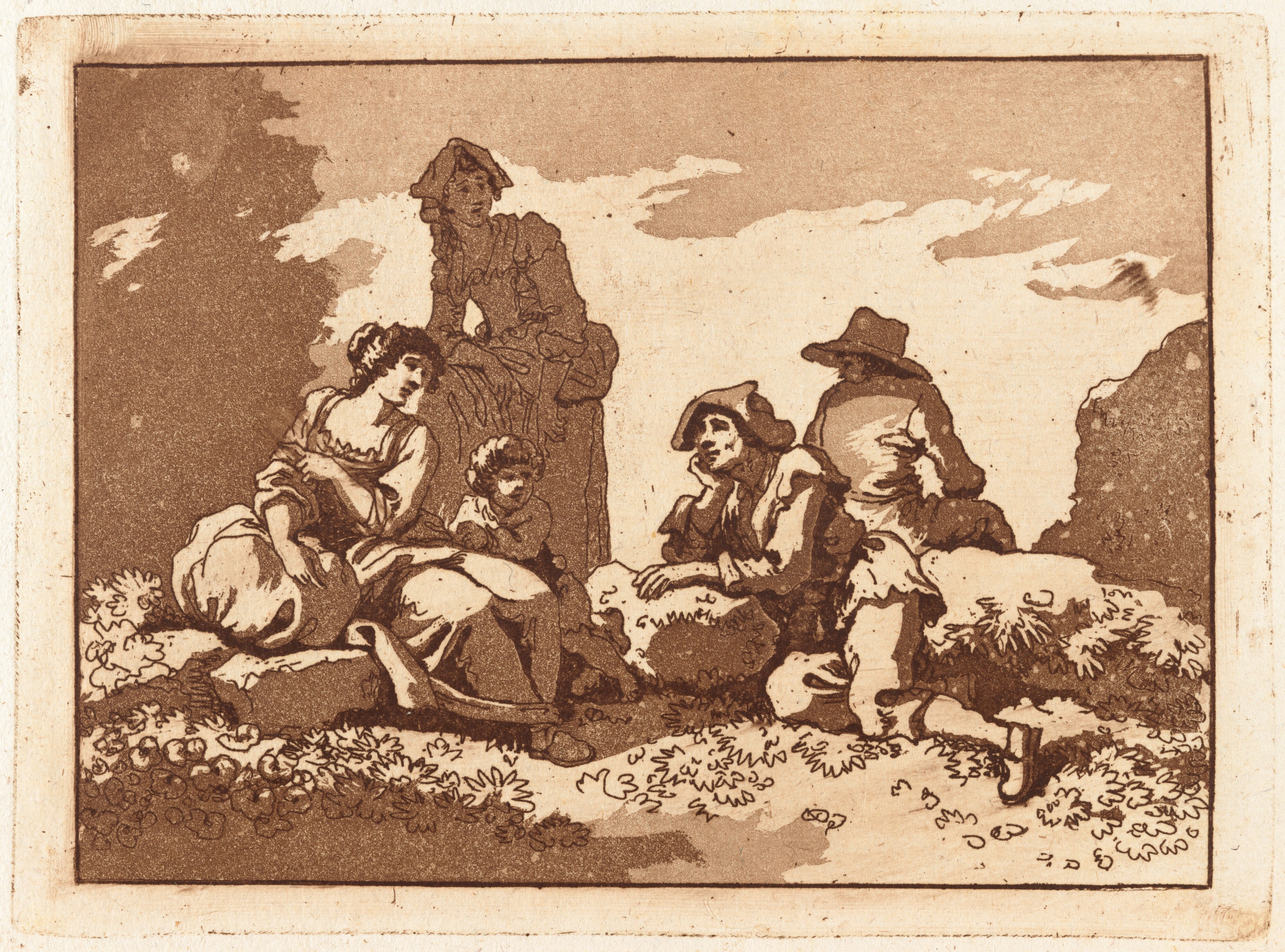 Family at Rest