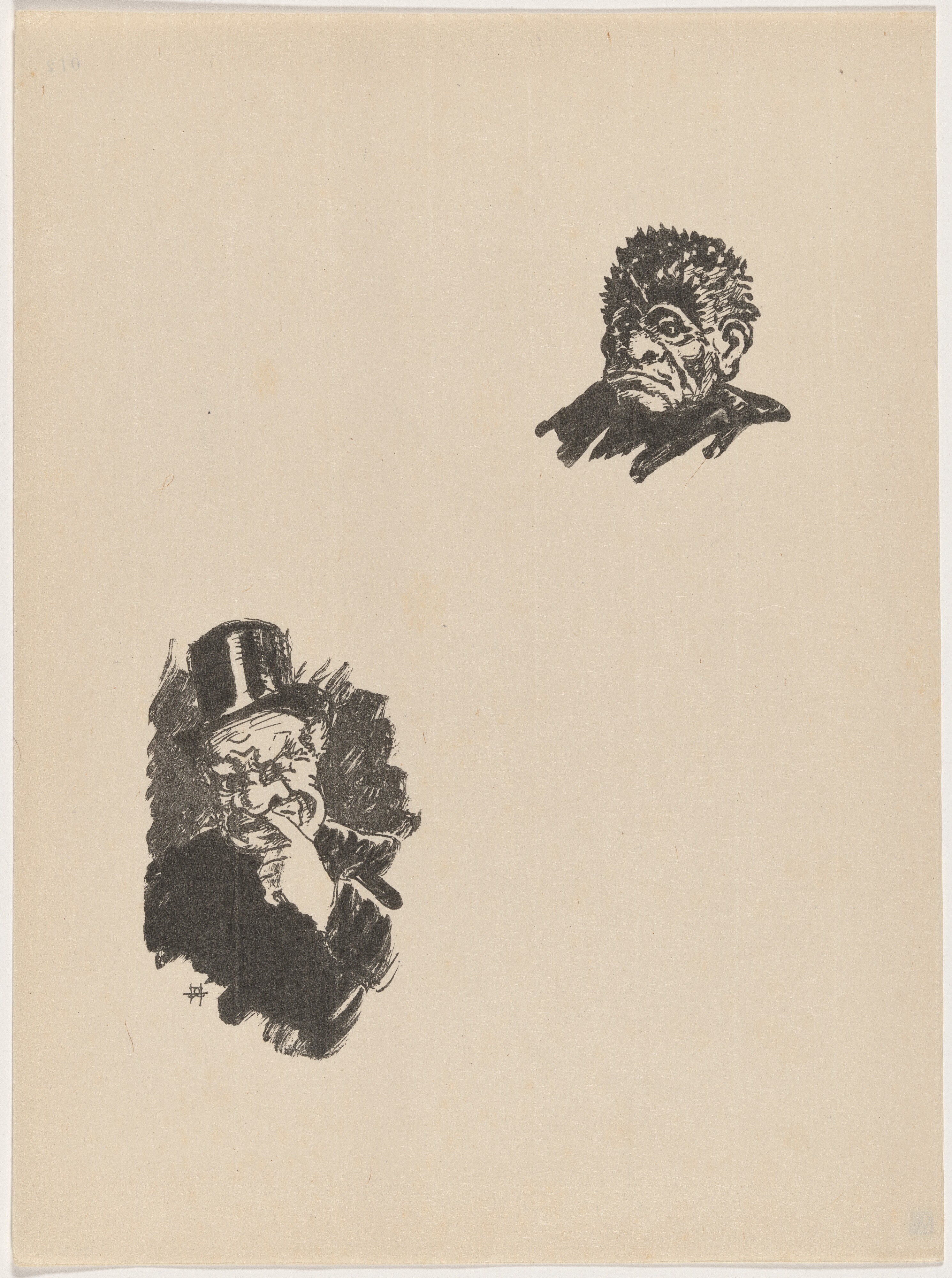 Deux croquis