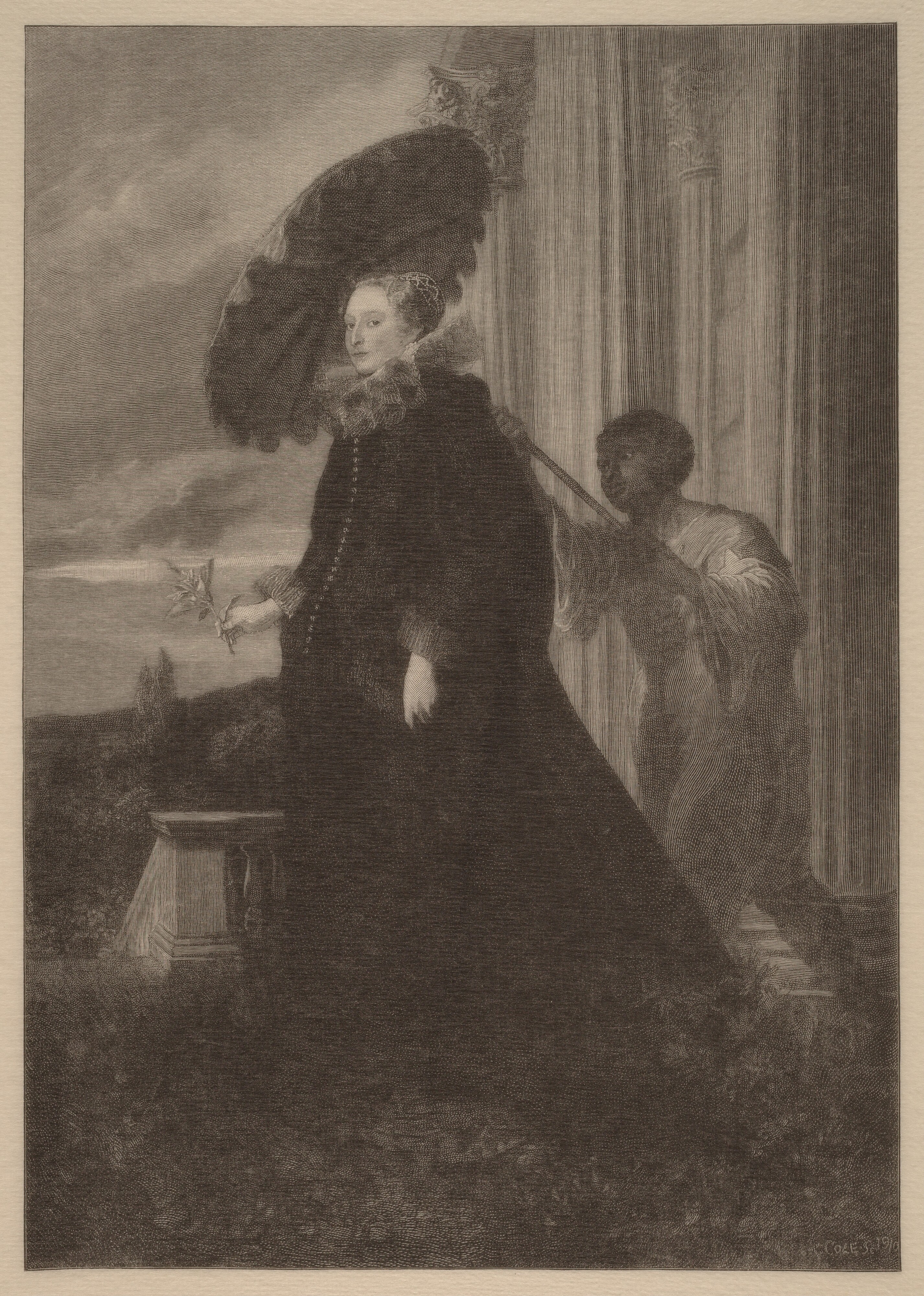 Marchesa Elena Grimaldi, Wife of Marchese Nicola Cattaneo