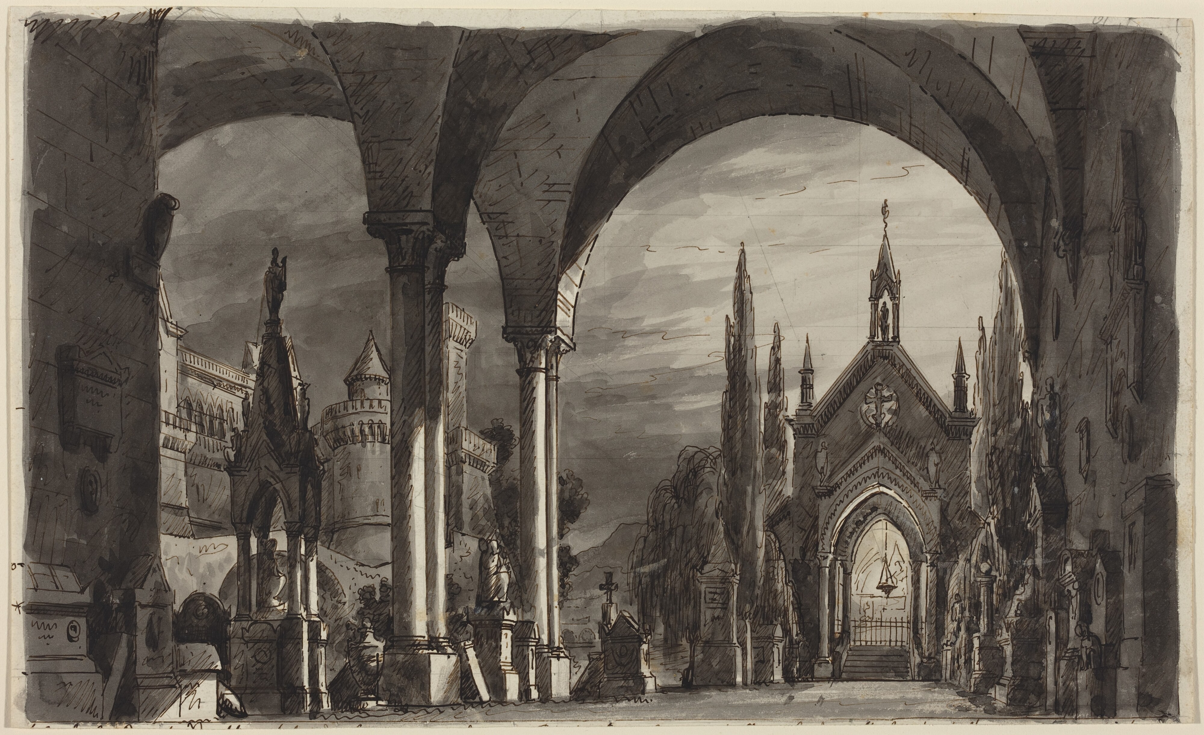 Graveyard of the Ravenswoods, from "Lucia di Lammermoor"