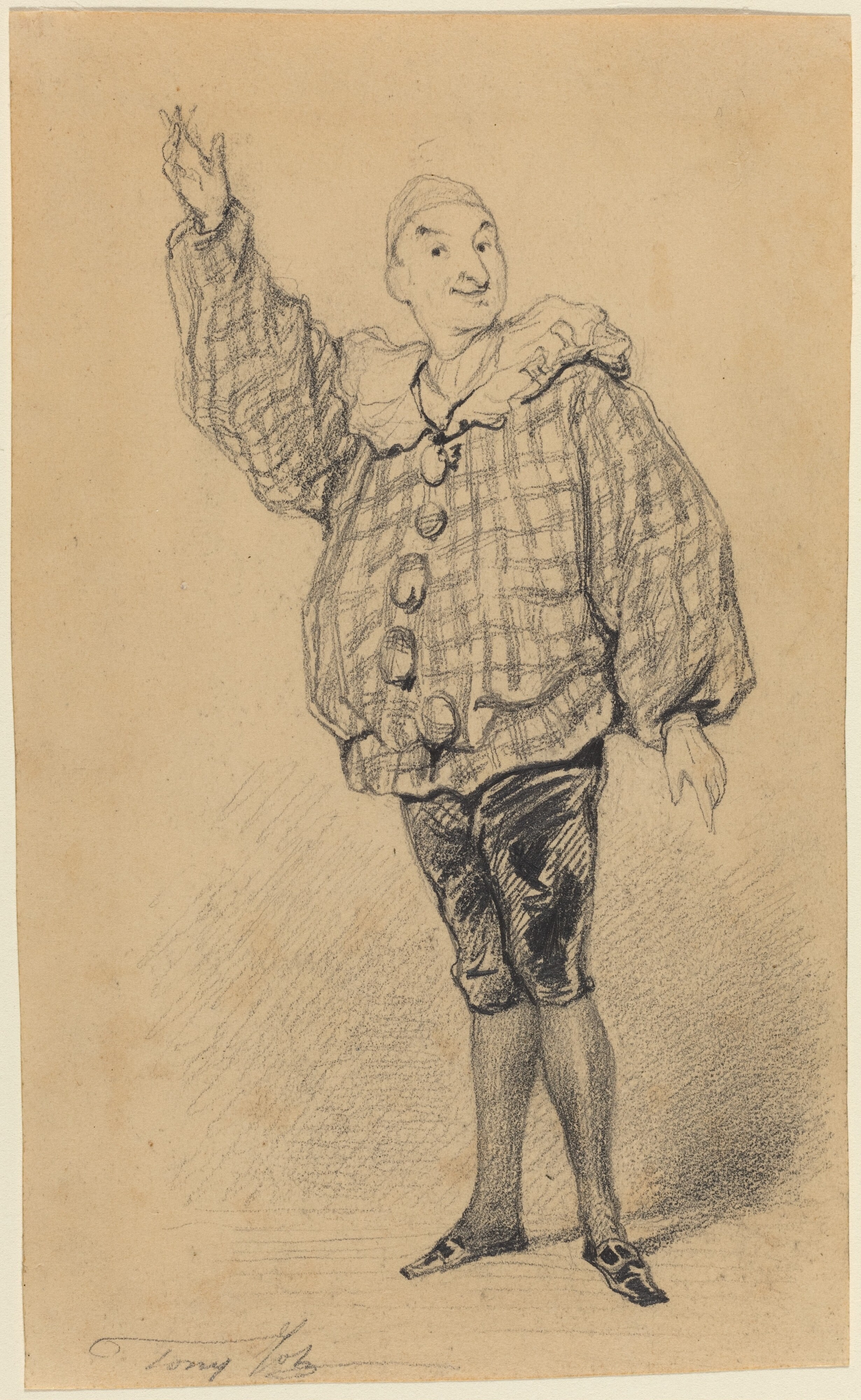 Lepeintre Ainé in the Role of Paillasse