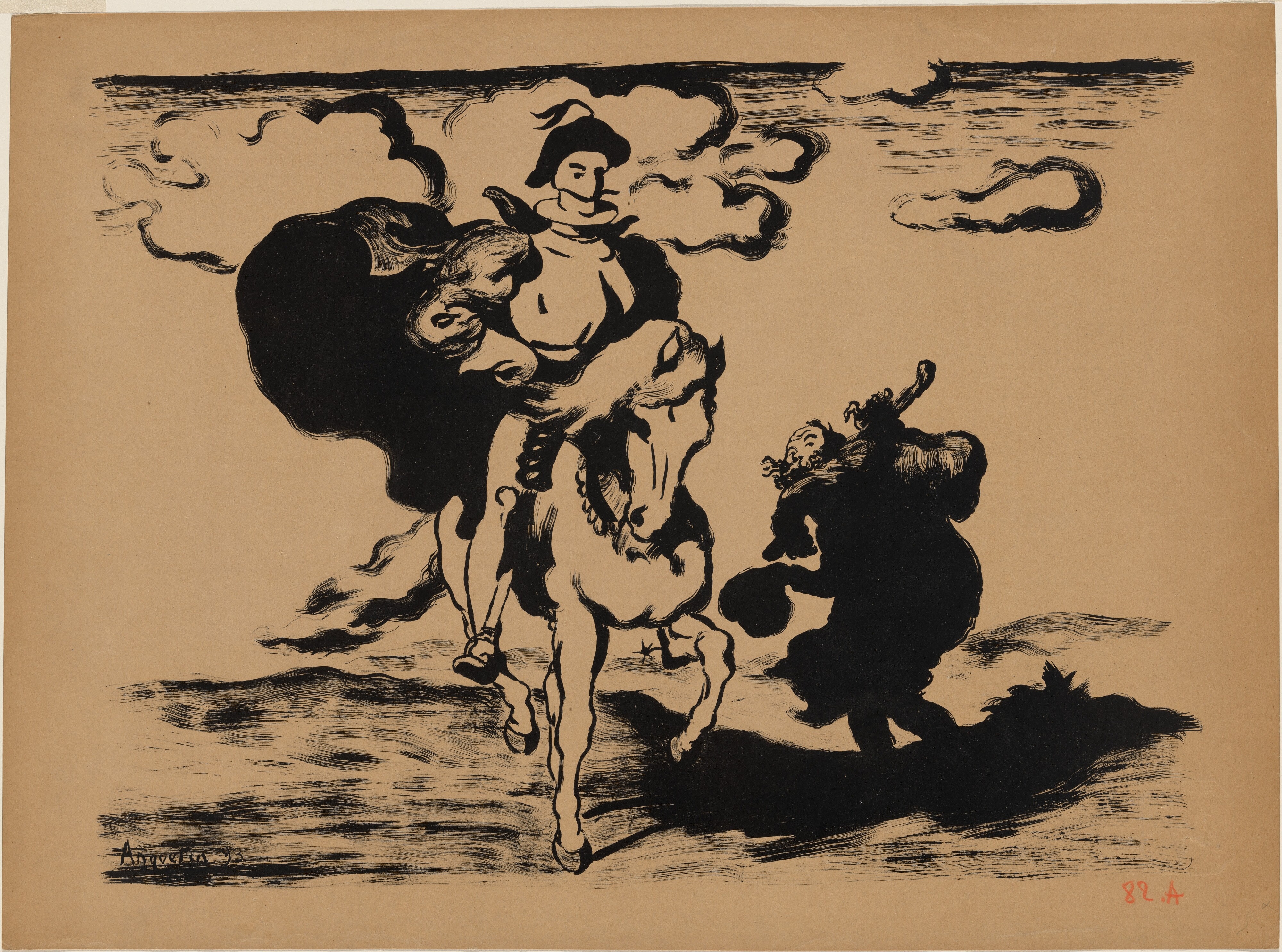 The Horseman and the Beggar (Le Cavalier et le mendiant)