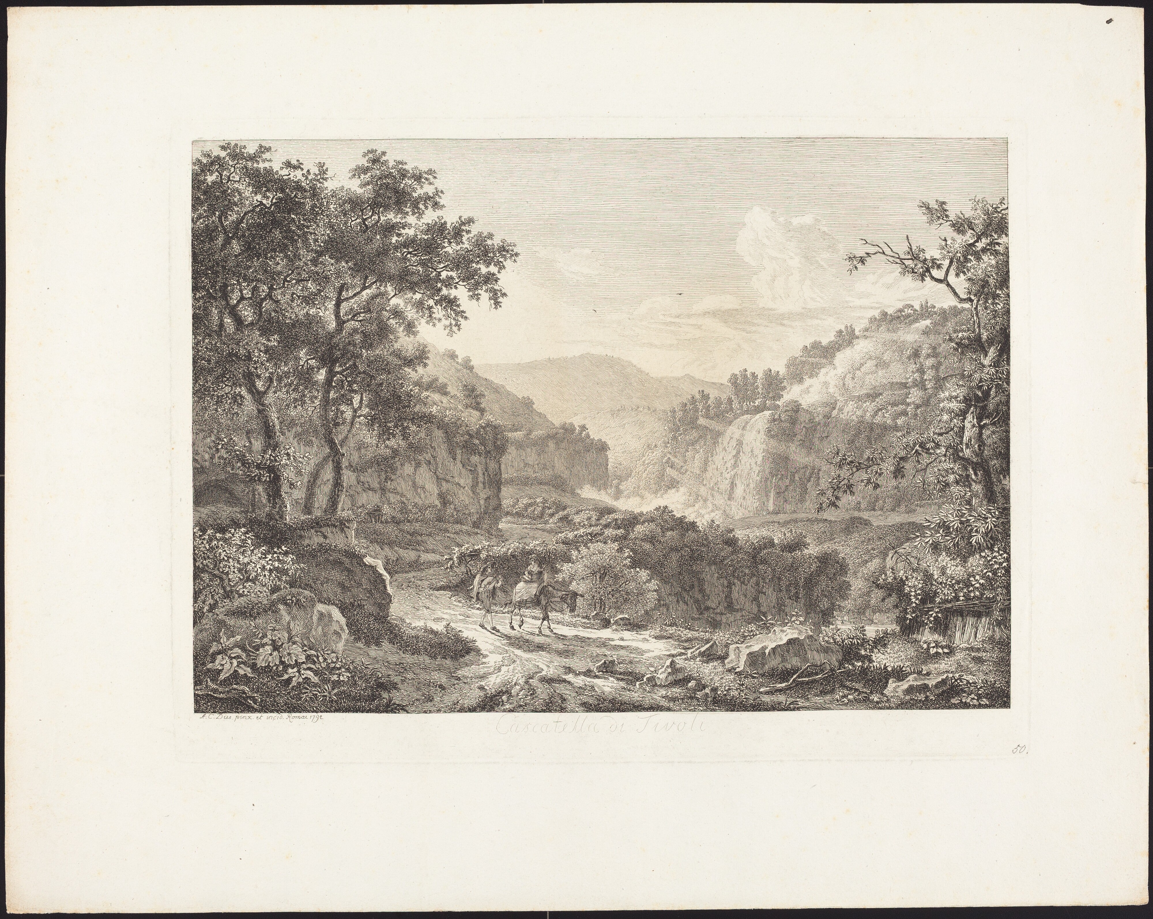 Cascatella di Tivoli, seconda veduta