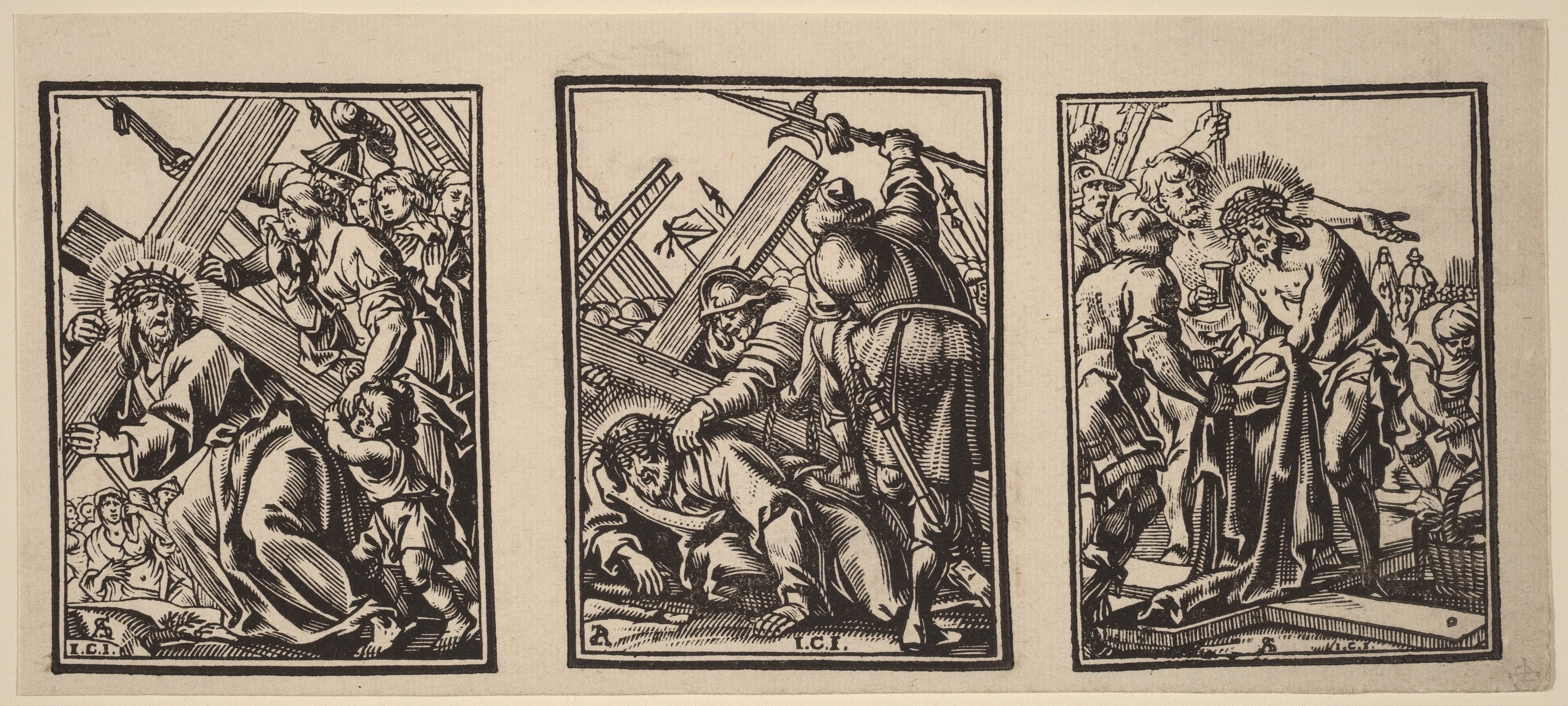 Three Scenes on the Road to Calvary