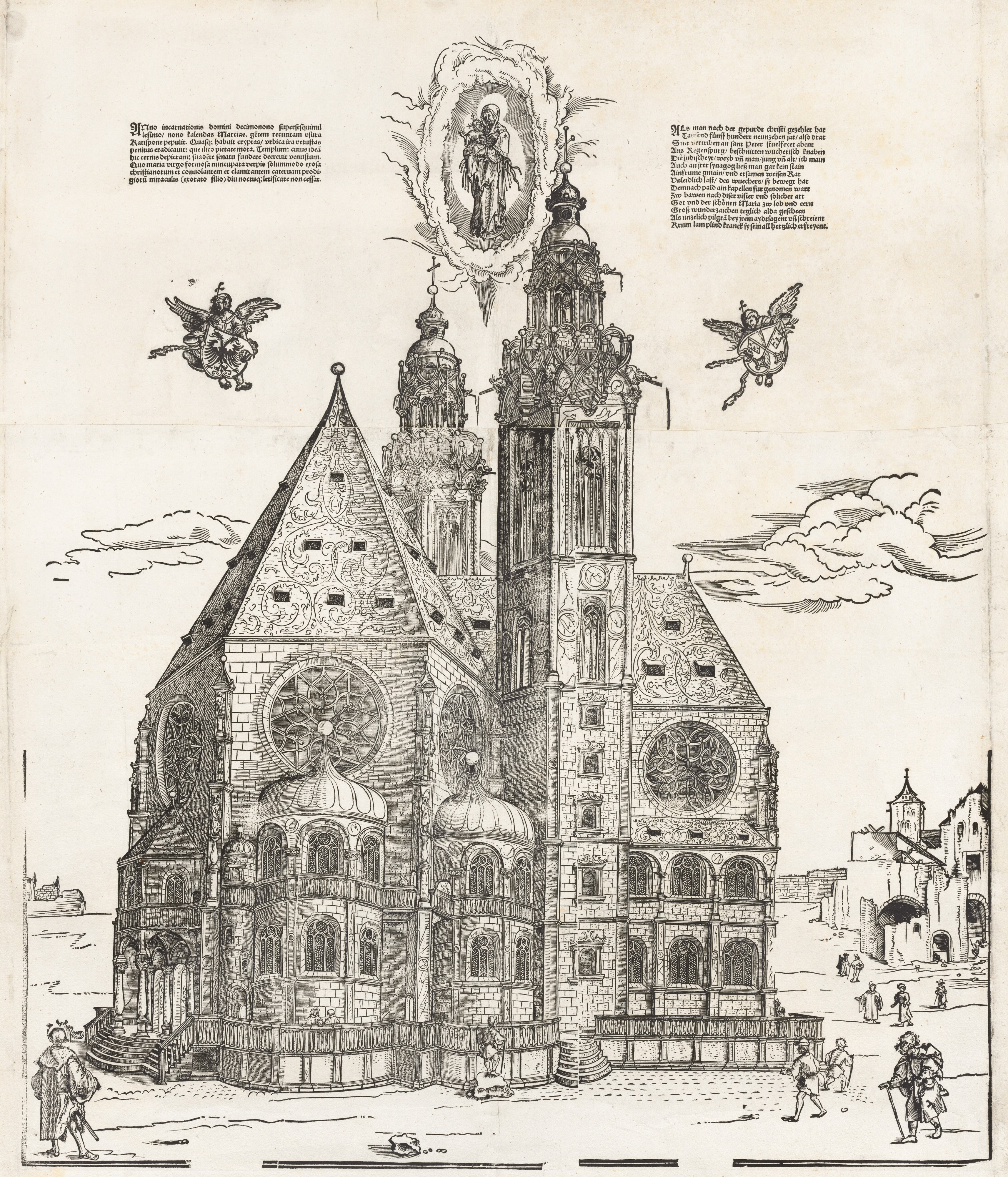 The New Church of the Beautiful Virgin at Regensburg