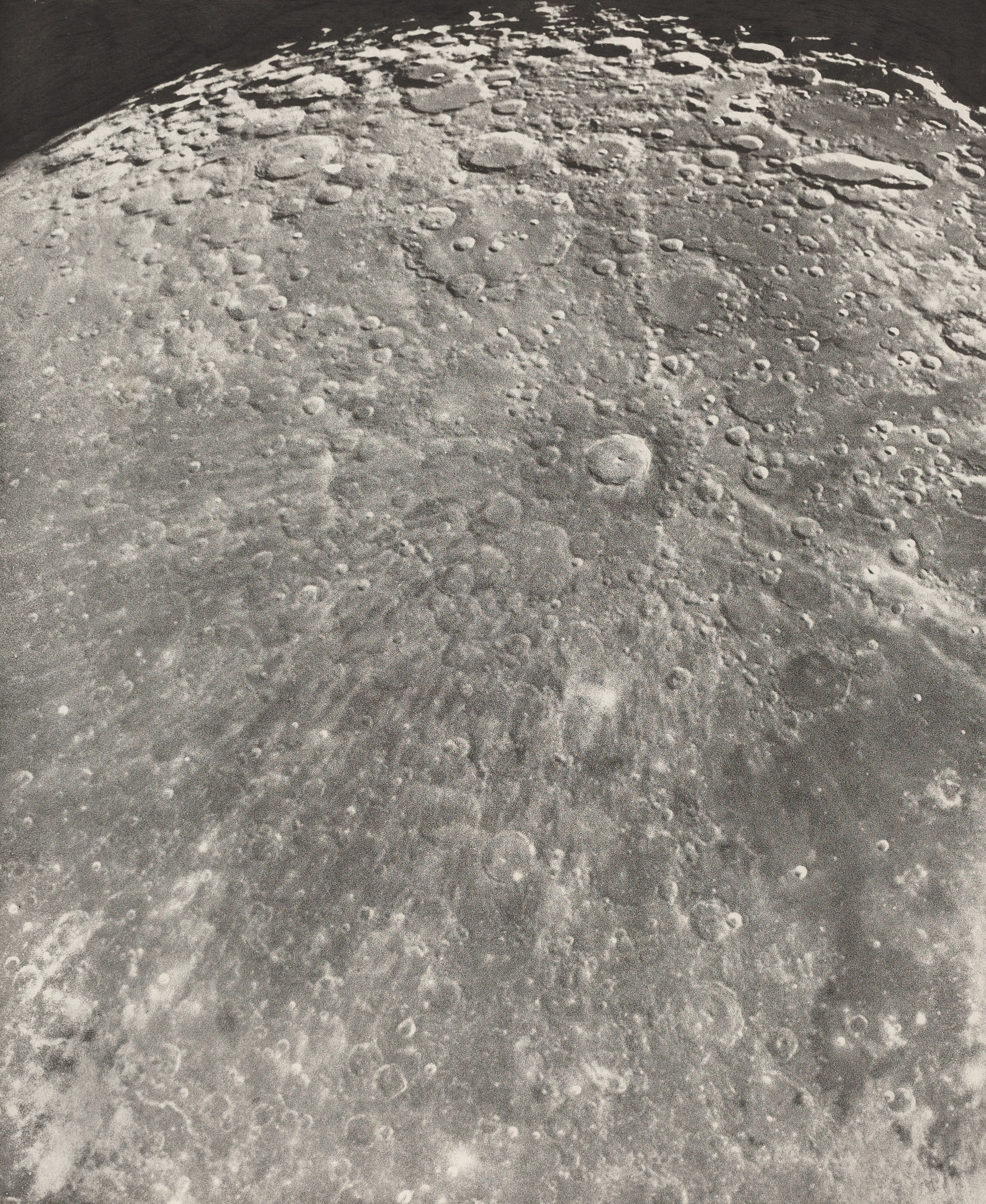 Photographie Lunaire Rayonnement de Tycho - Phase Croissante