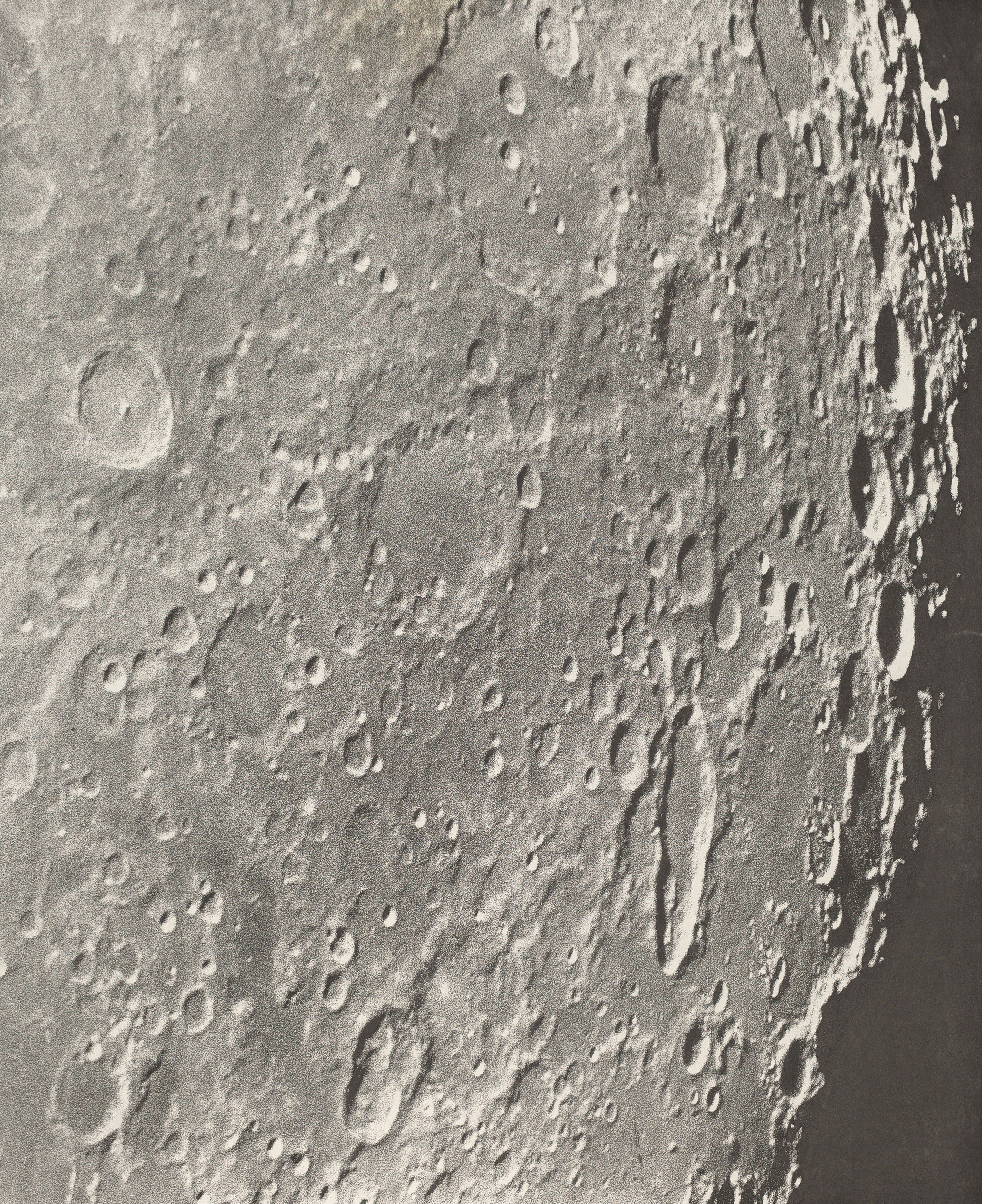 Photographie Lunaire Blancanus - Tycho - Schiller