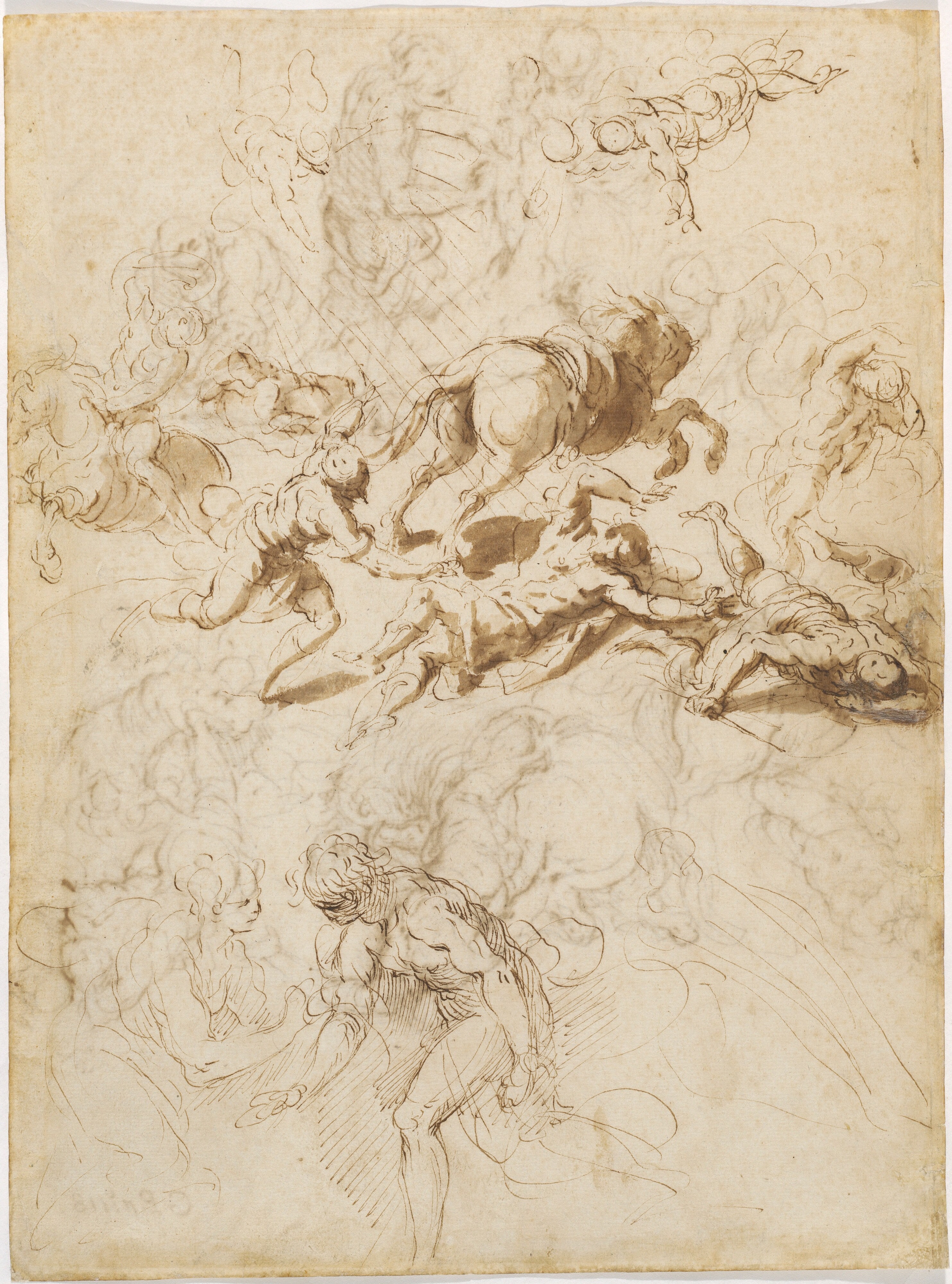 The Conversion of Saint Paul; Adam and Eve