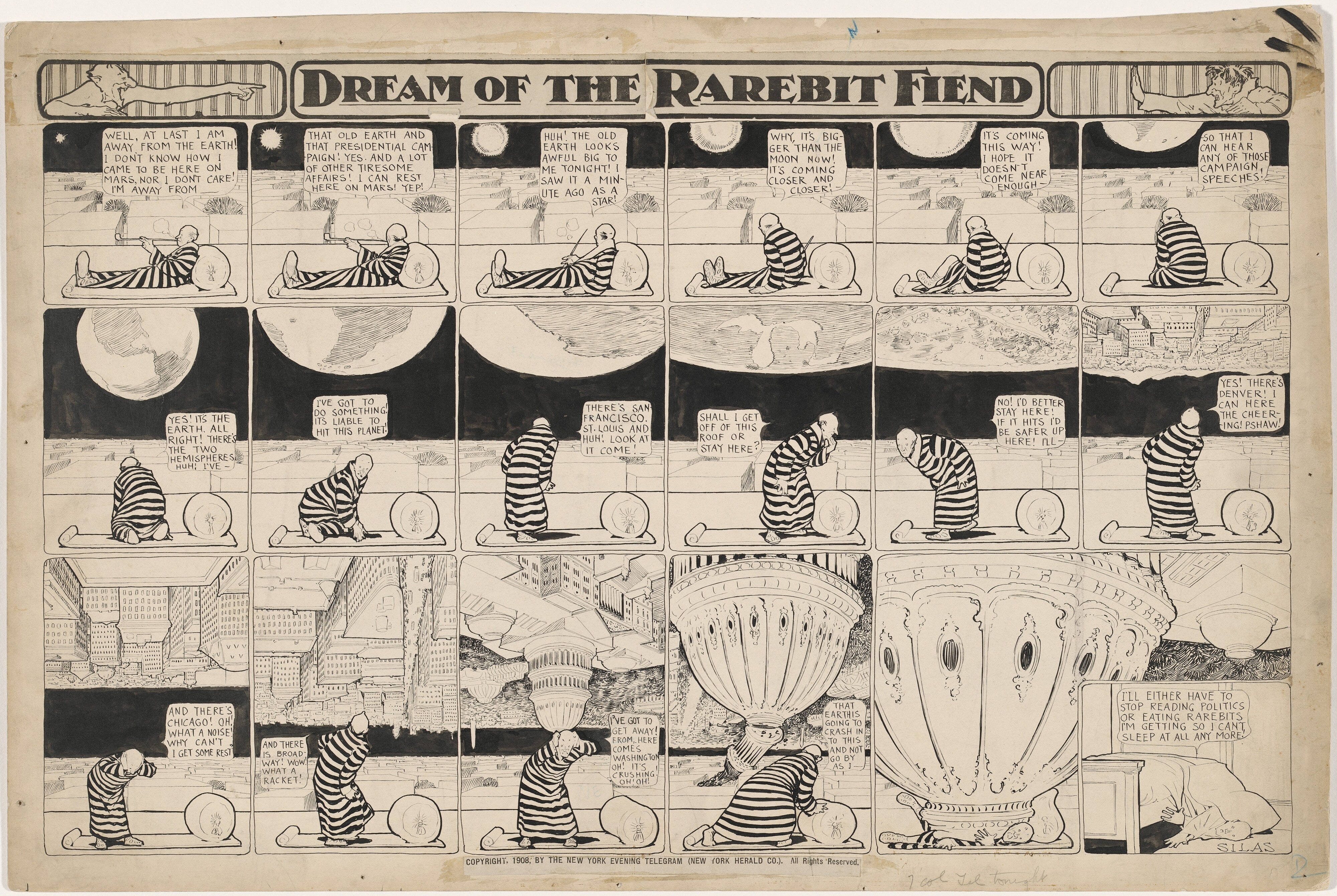 Dream of the Rarebit Fiend: Here Comes Washington