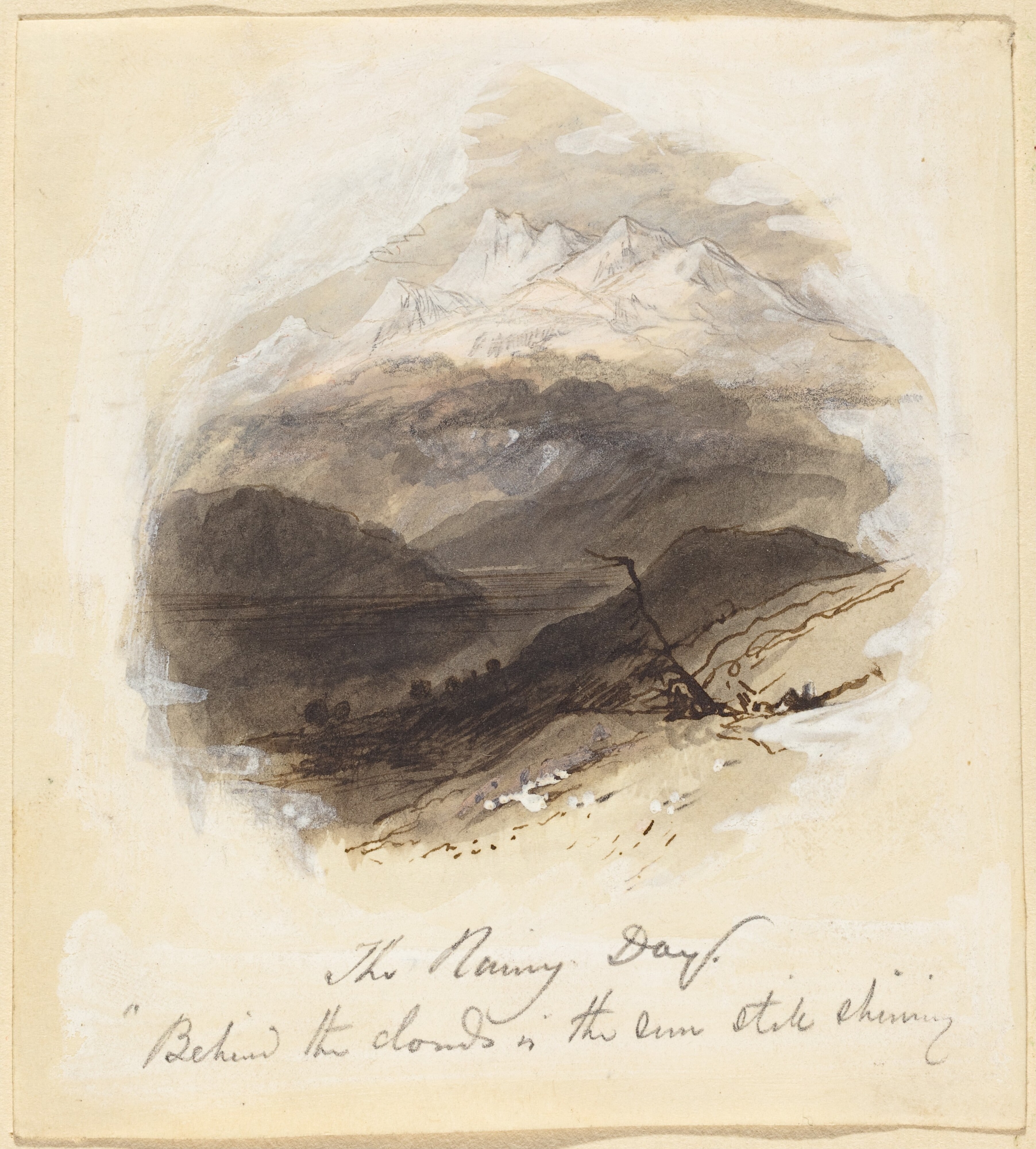 Illustration for Longfellow's "The Rainy Day"