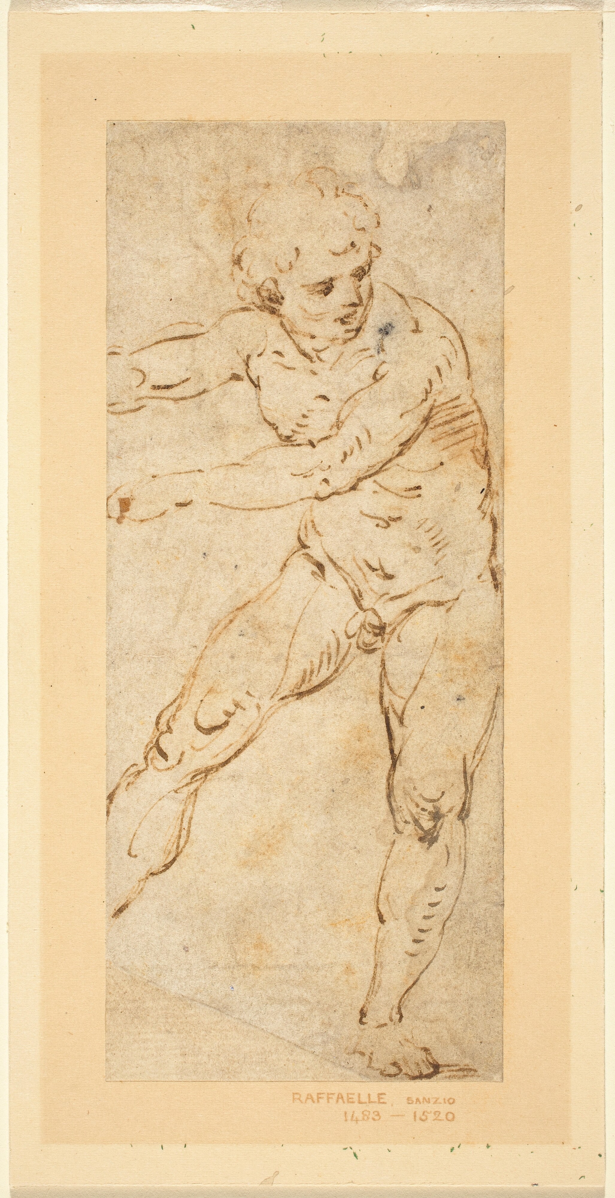A Standing Male Nude