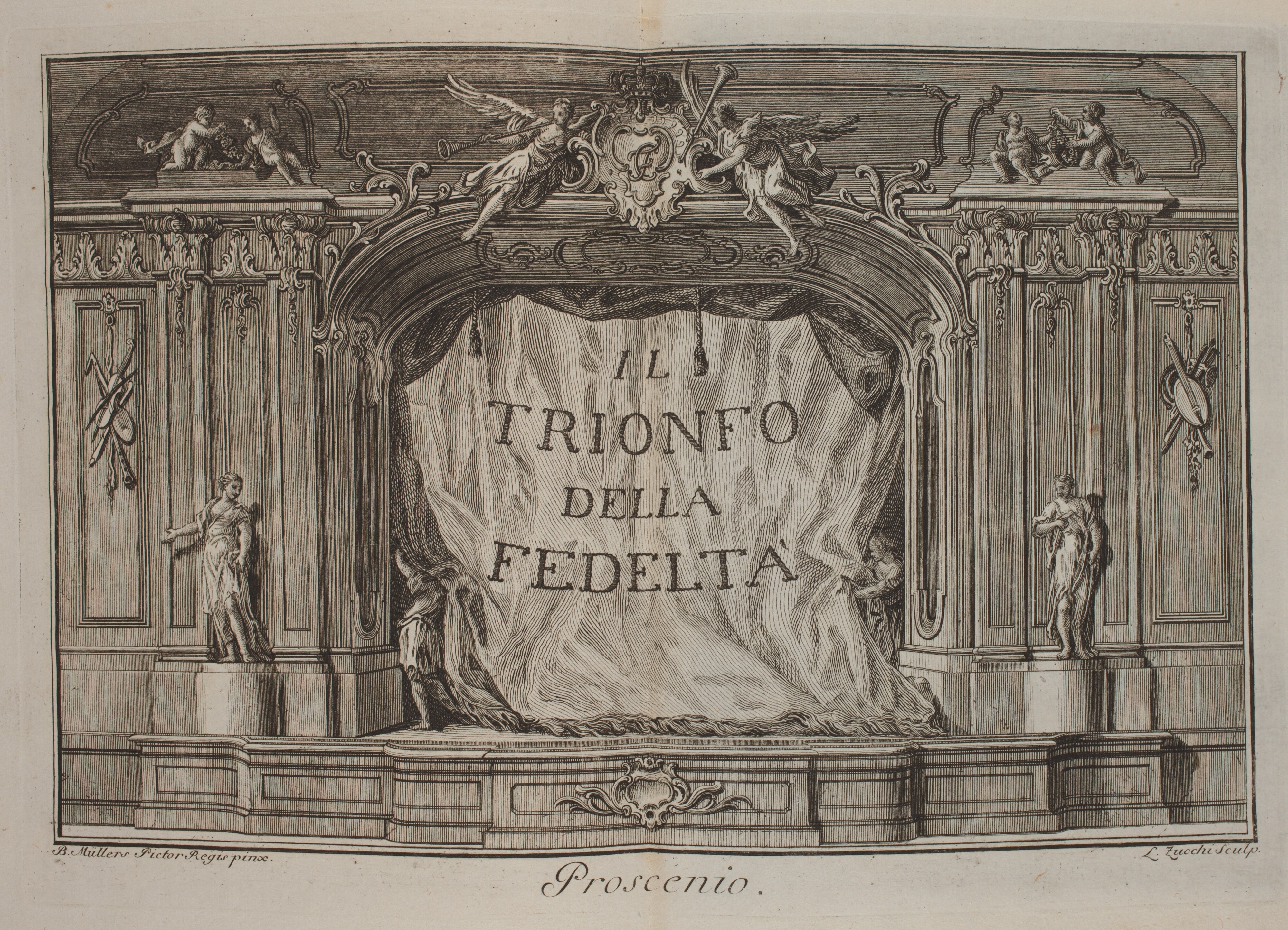 Il Trionfo della Fedeltá. Dramma Pastorale Per Musica Di E.T.P.A.