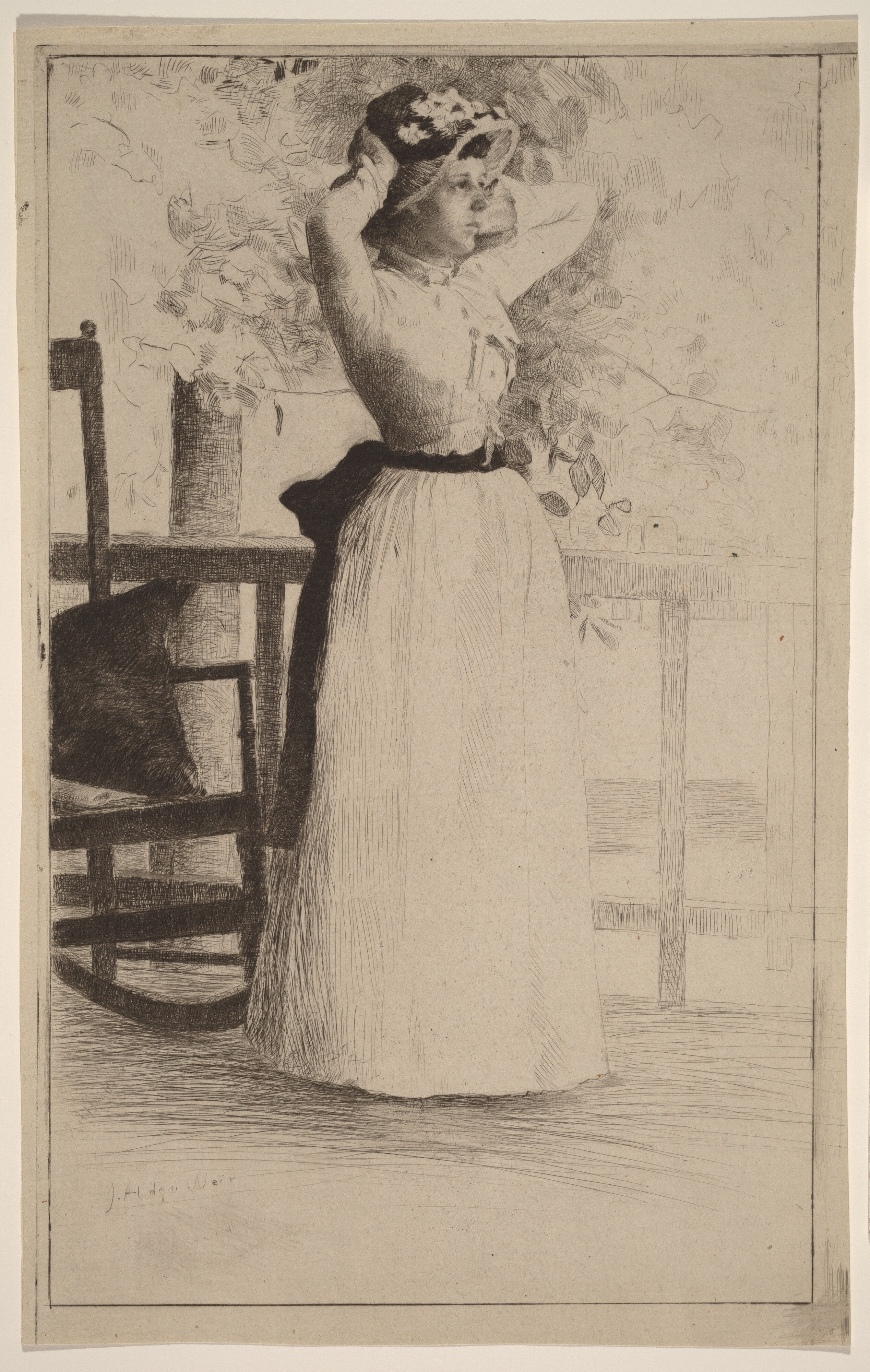 Portrait of Miss Hoe