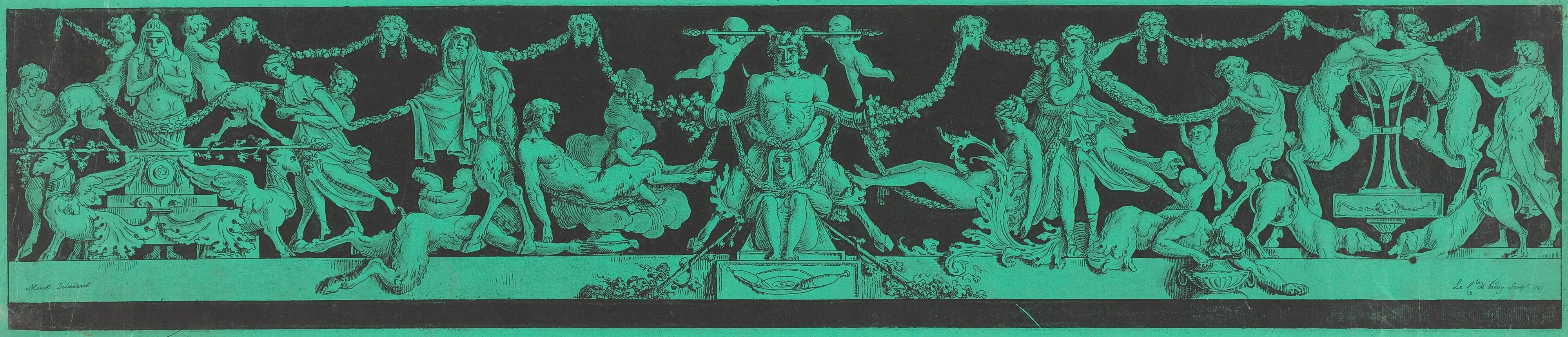 A Bacchanale with Egyptian and Classical Figures