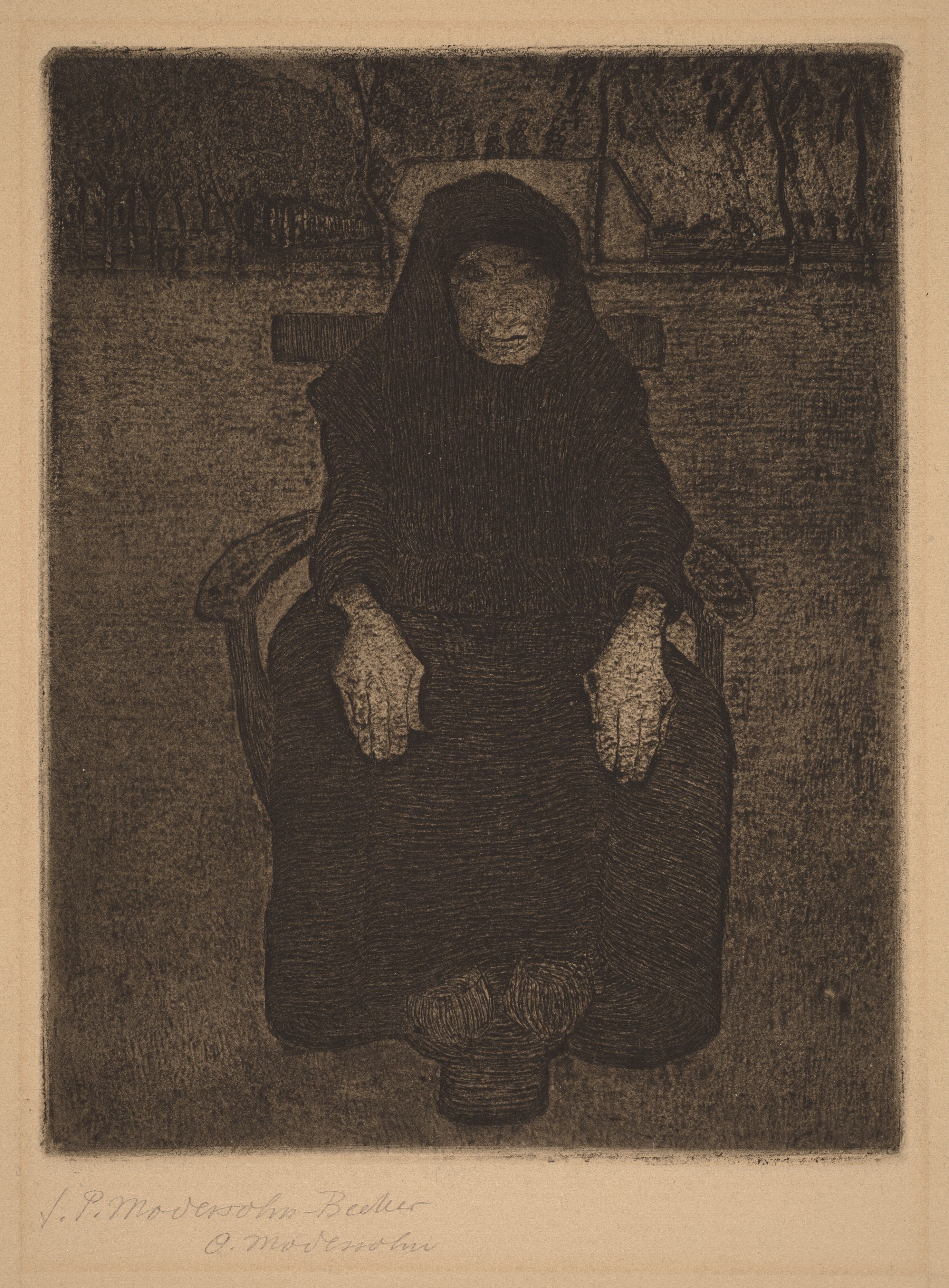 Seated Old Woman