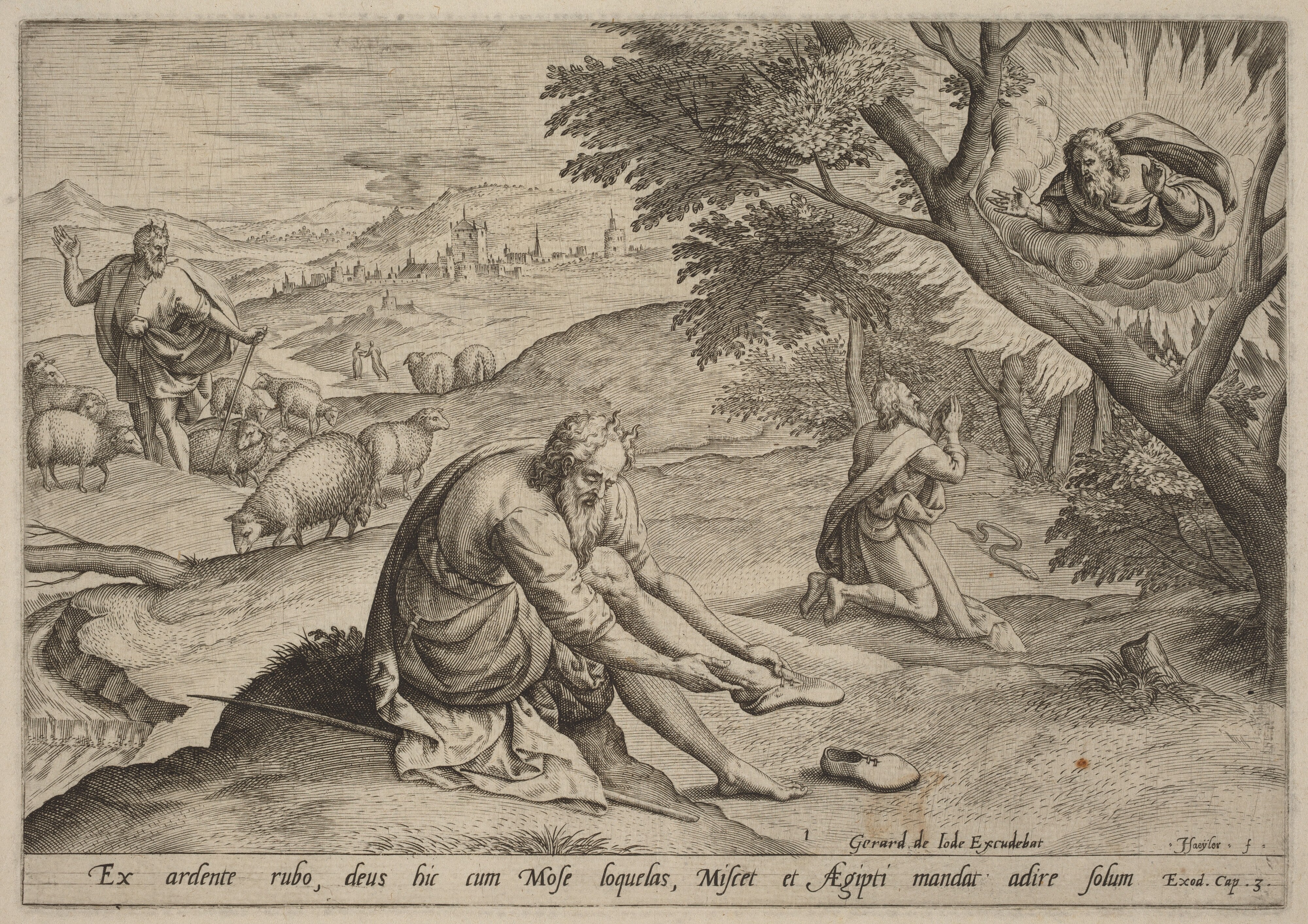 God Appearing to Moses