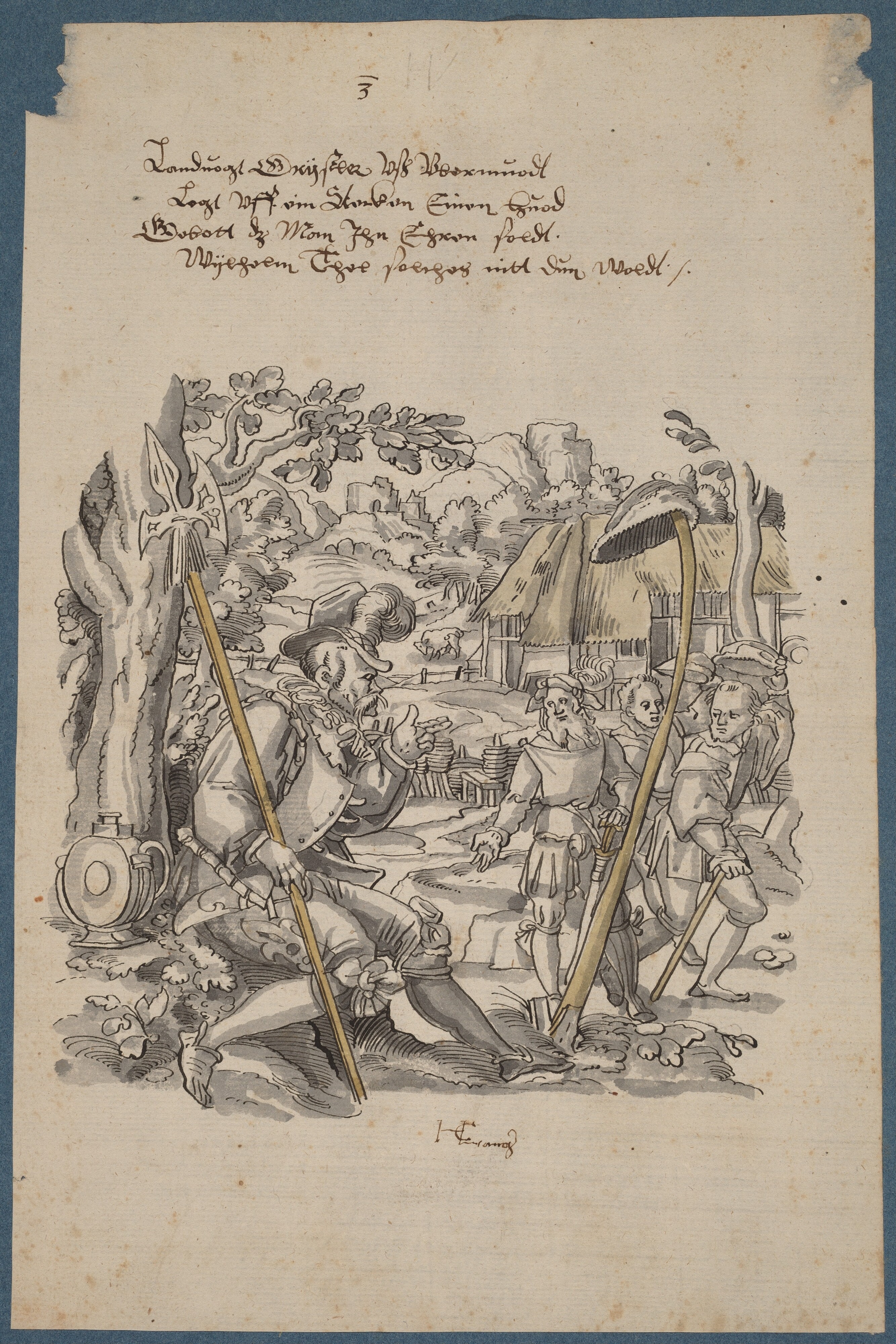 William Tell Refusing to Honor Governor Gessler's Hat