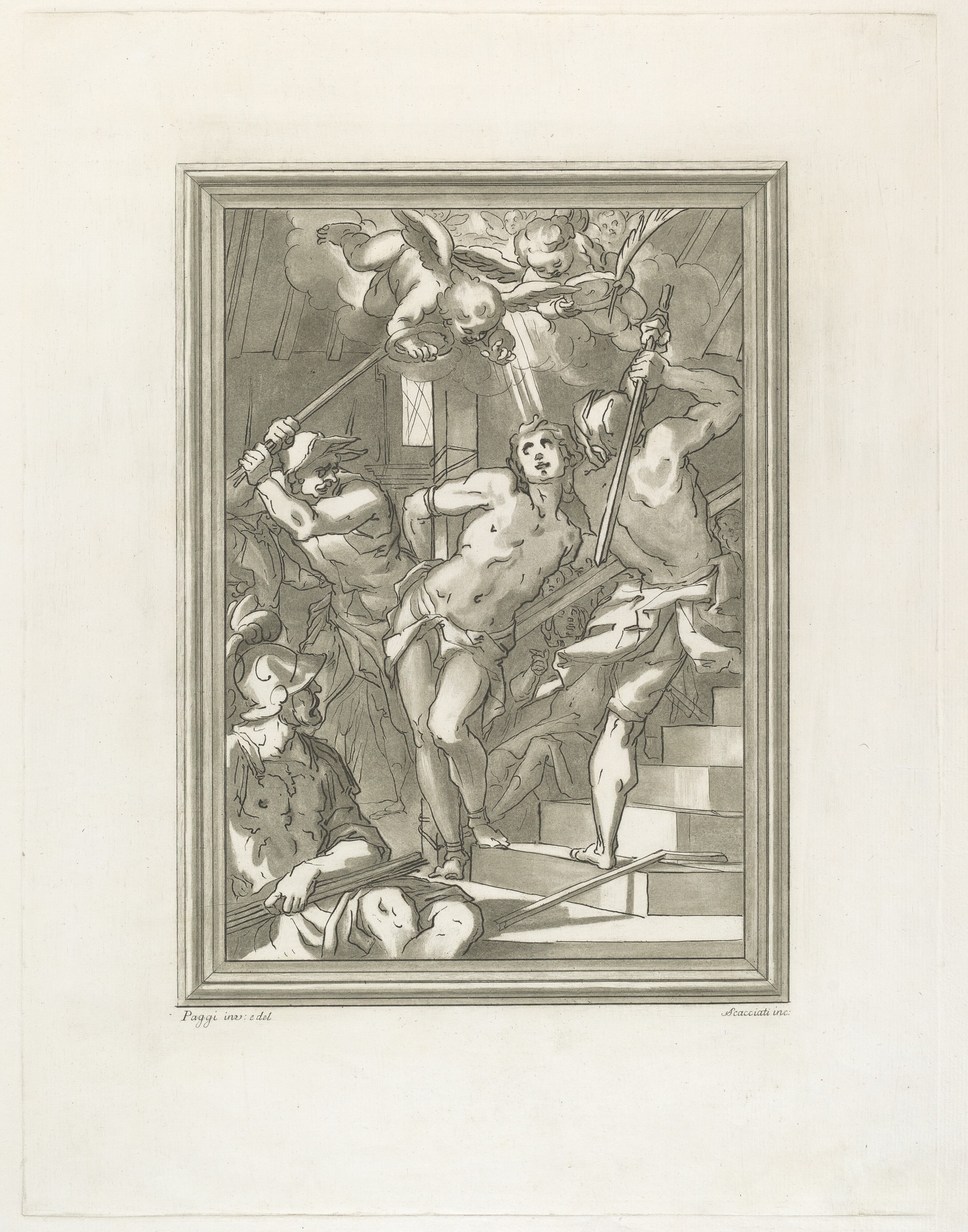 Flagellation of a Saint
