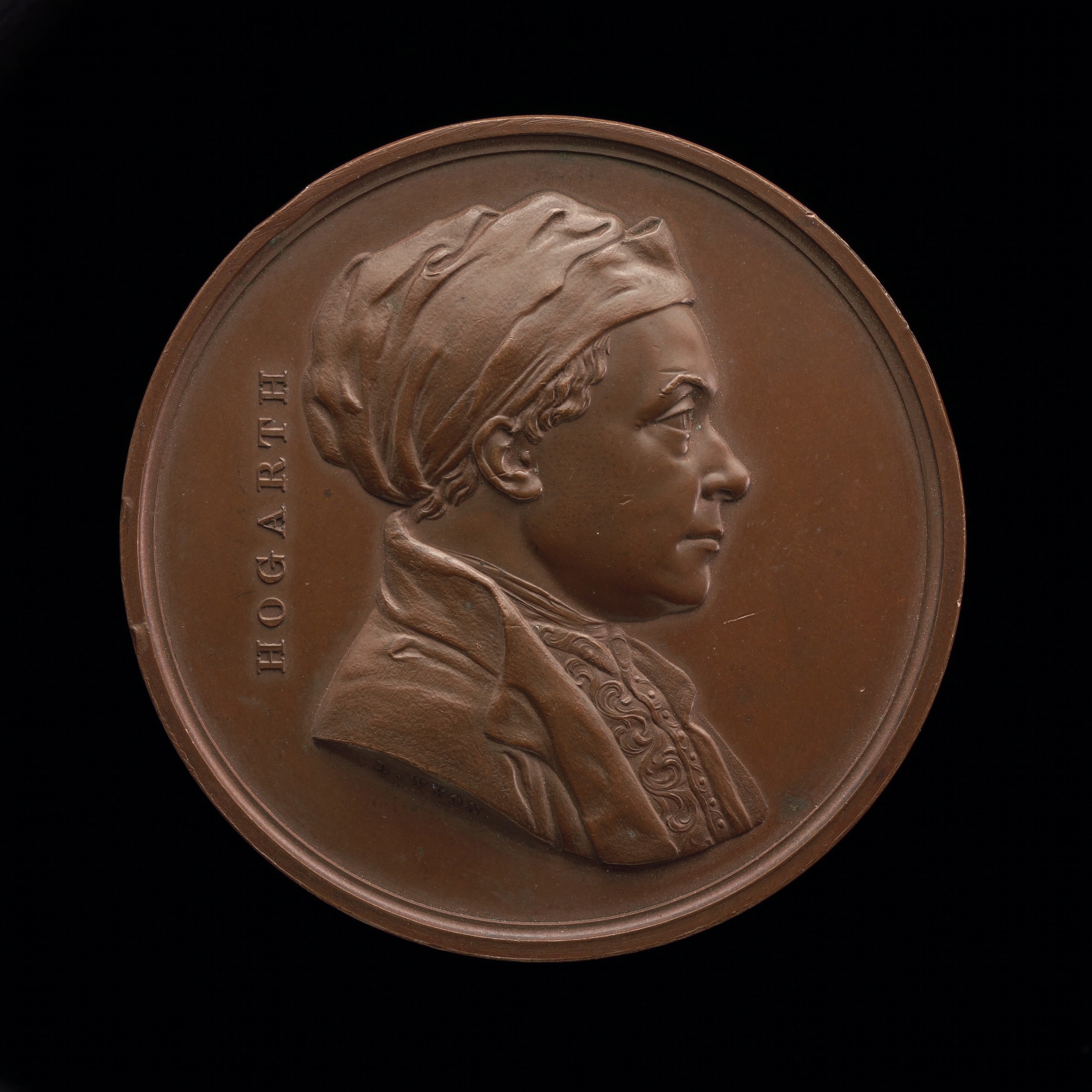 William Hogarth, 1697-1764, Painter [obverse]