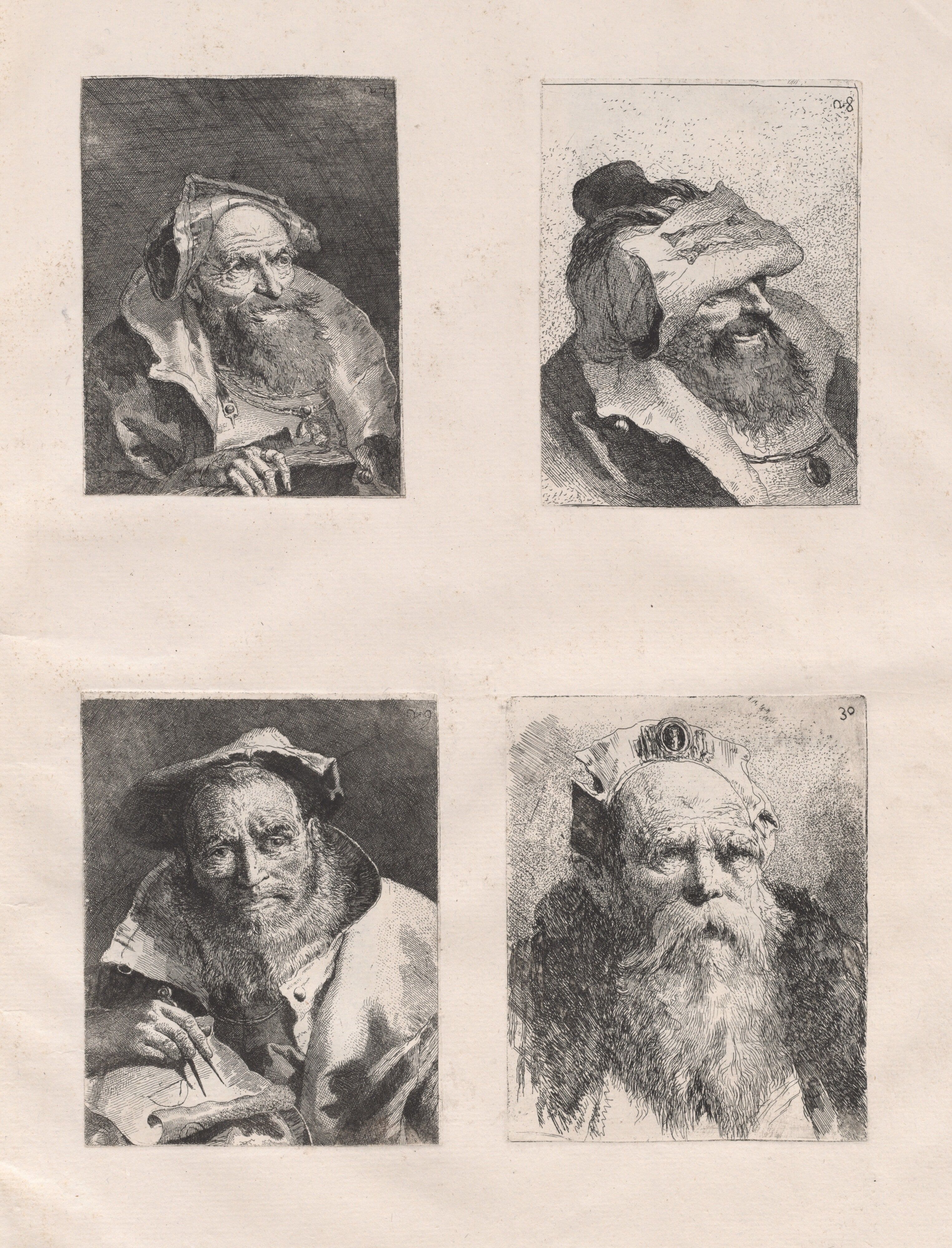 Raccolta di teste (Parts I and II)