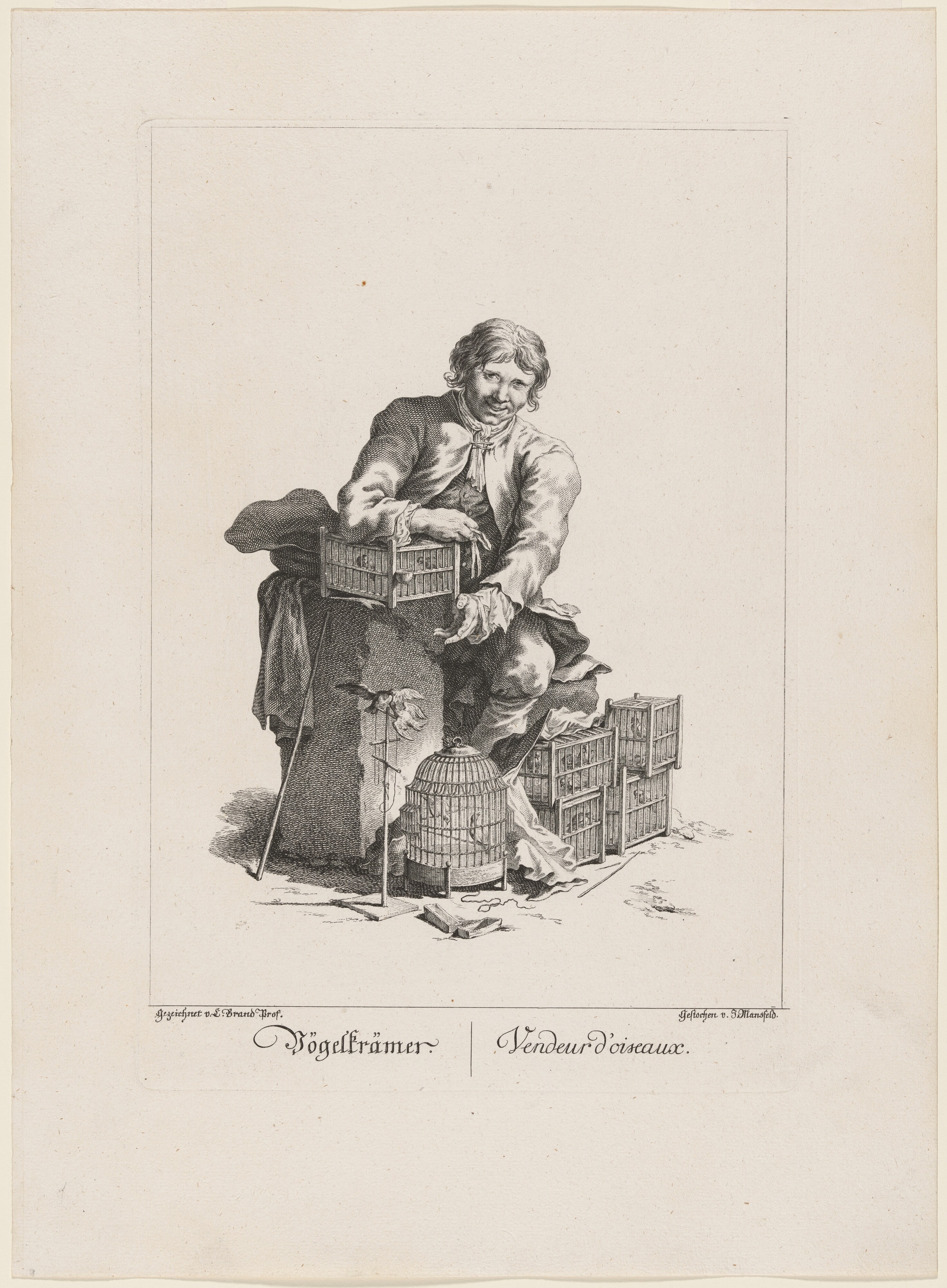 Vögelträmer (Bird Vendor)