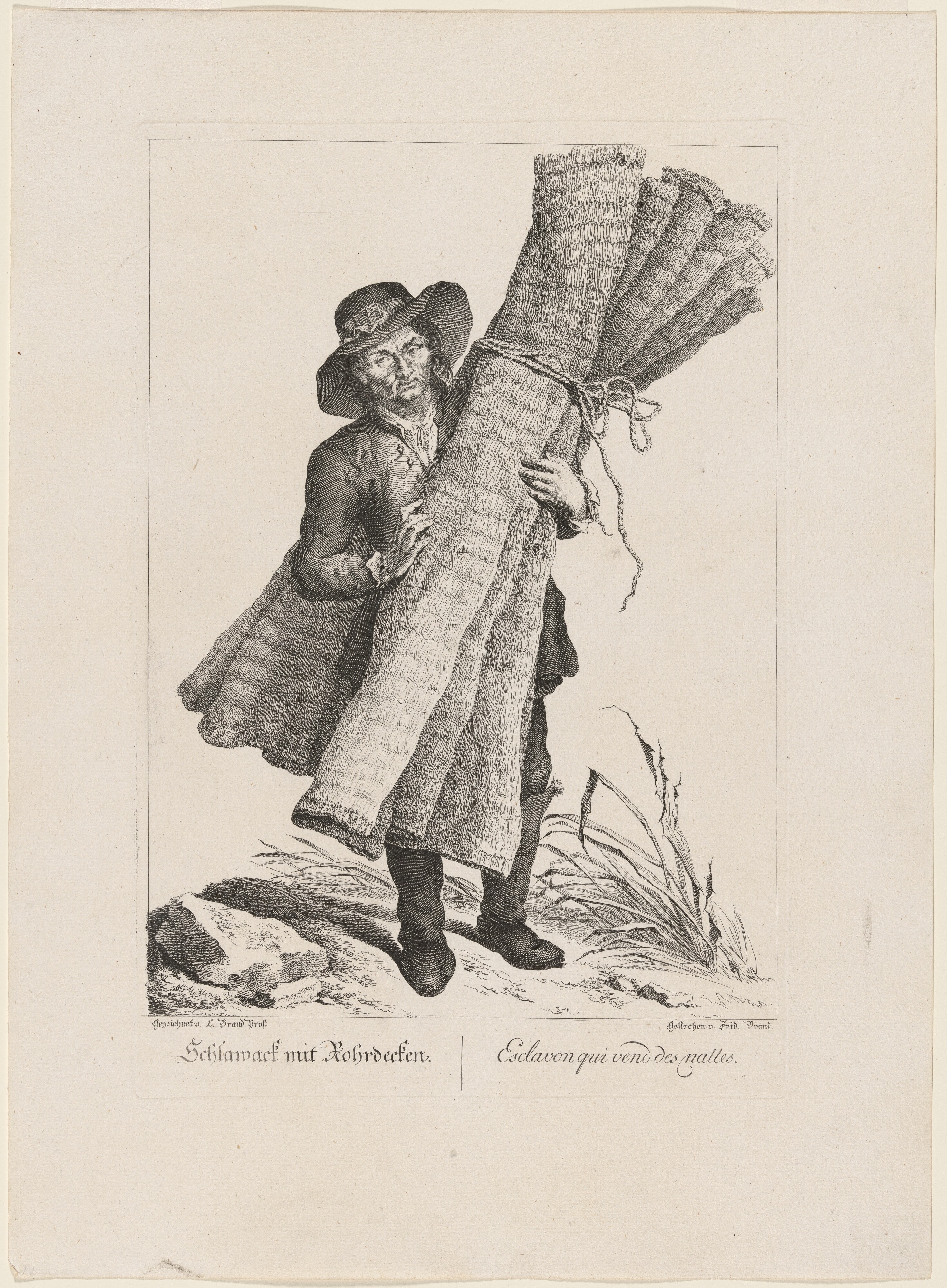 Schlawack mit Fohrdecken (Slavic Mat Seller)