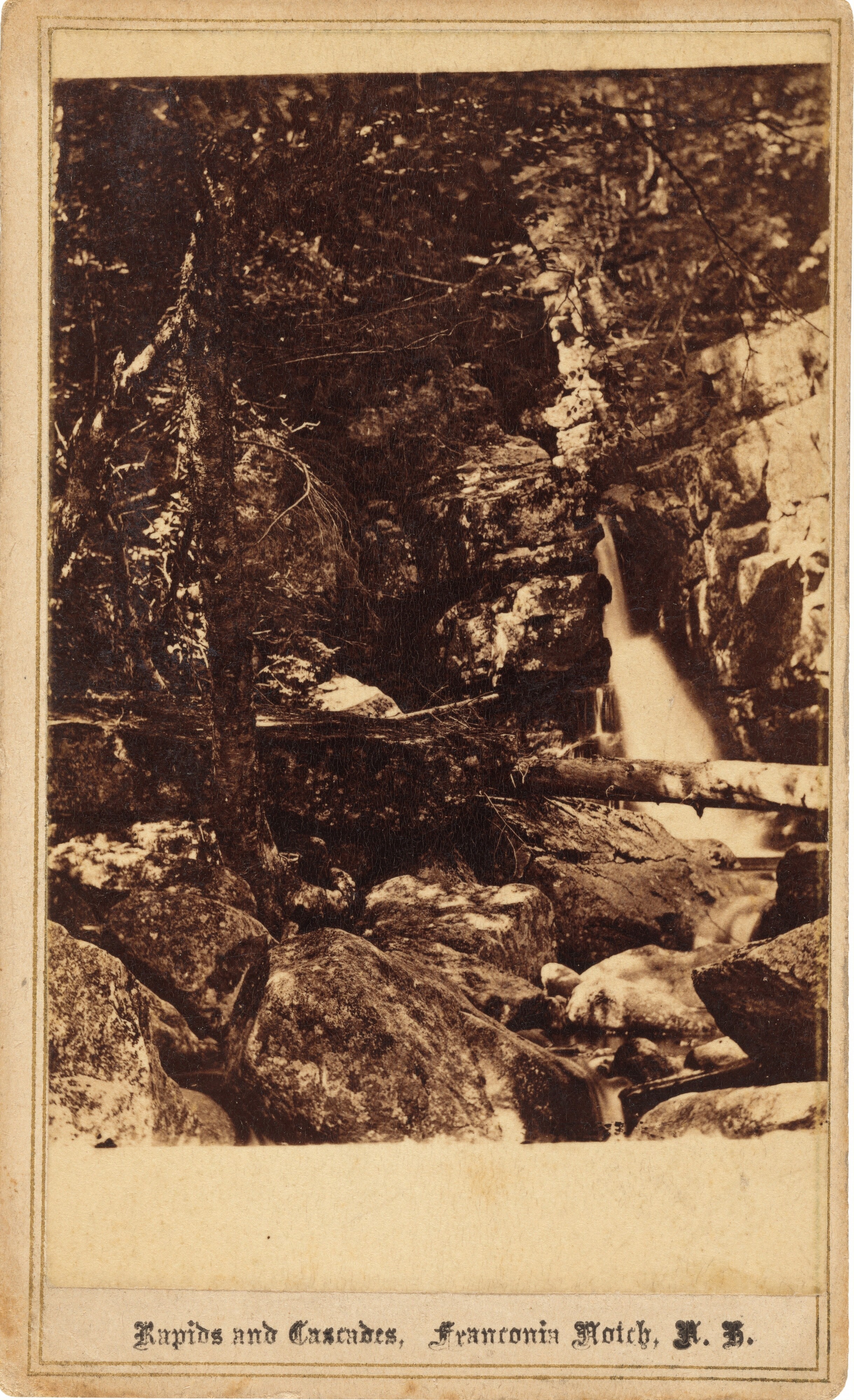 Rapids and Cascades, Franconia Notch, New Hampshire
