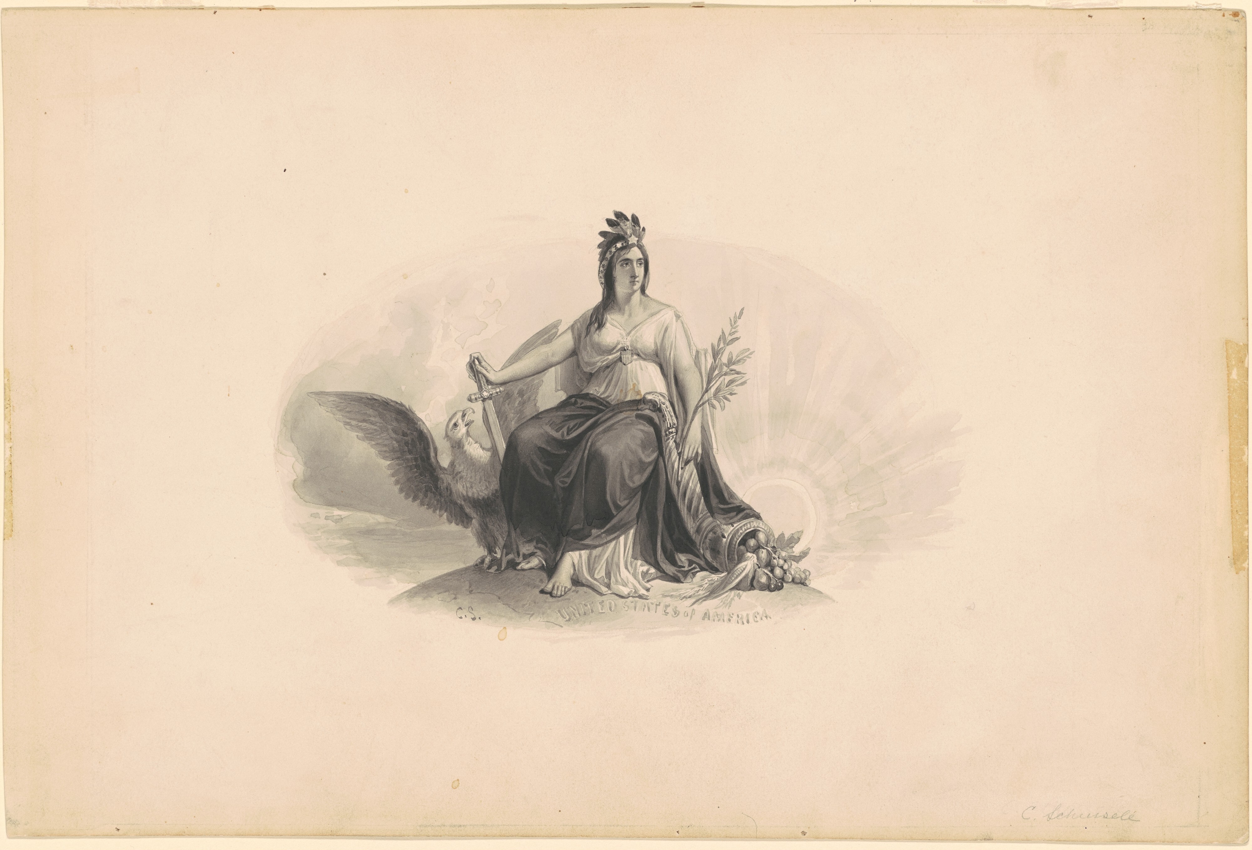 Design for an Emblem of the United States of America