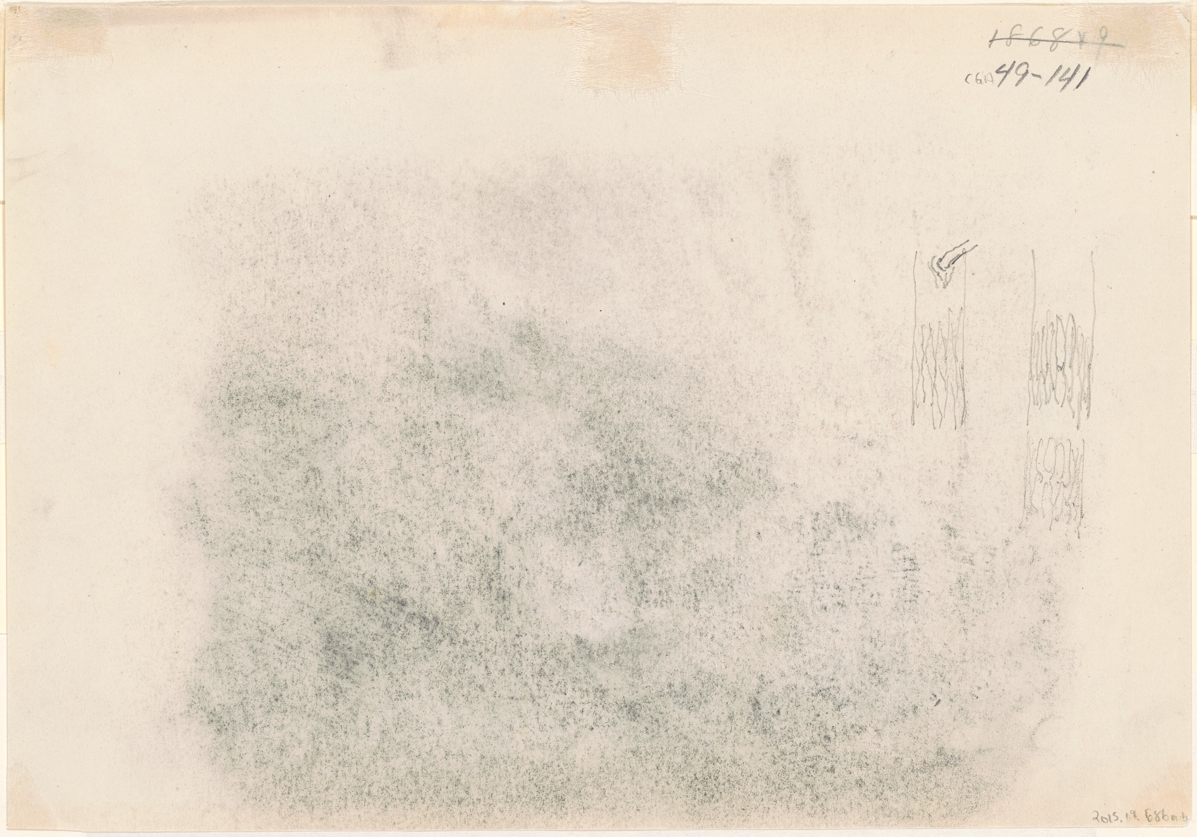 Tree Trunks [verso]