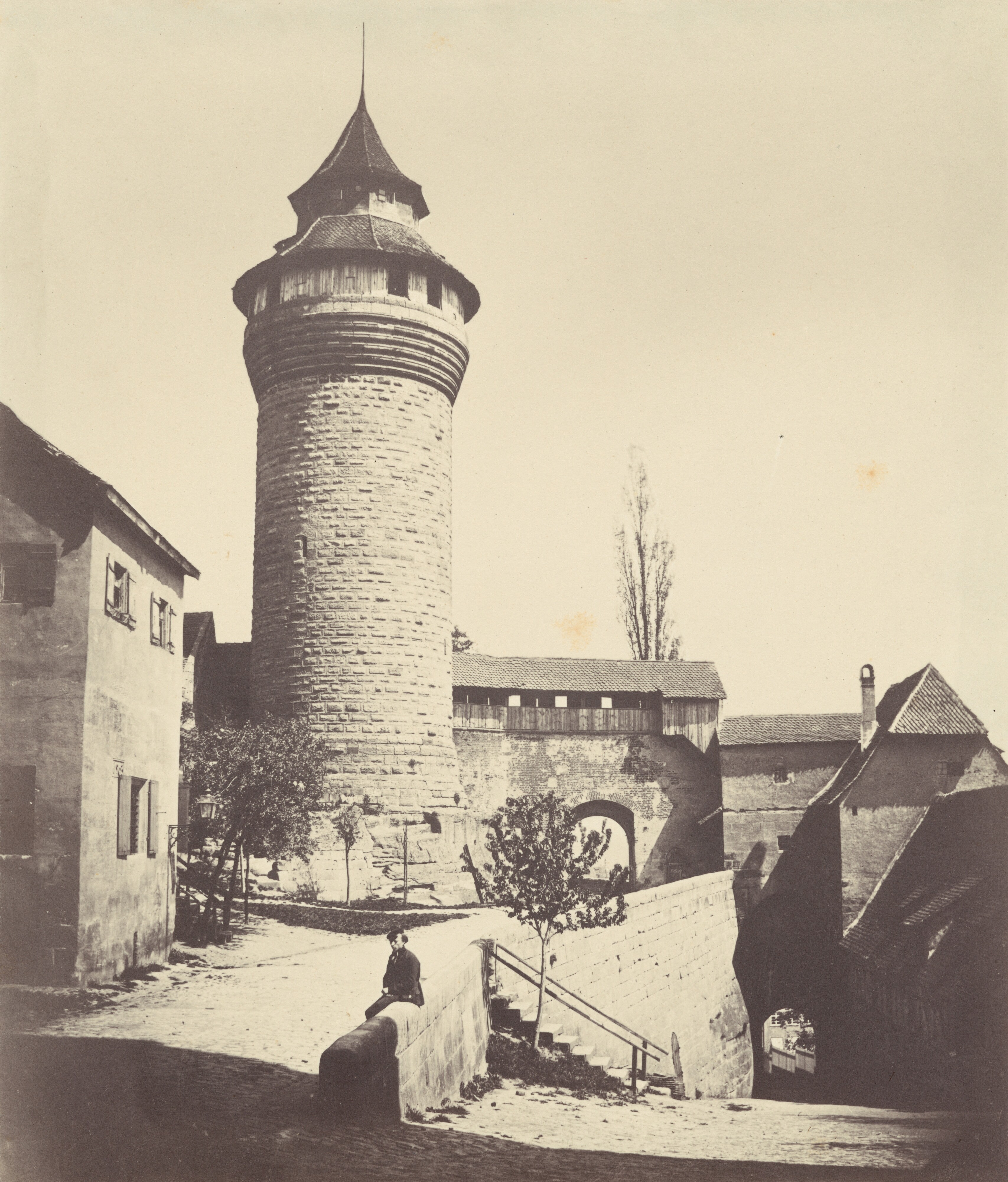 Der Runde Turm und der Festung in Nürnberg (The Round Tower and Fortress in Nuremberg)