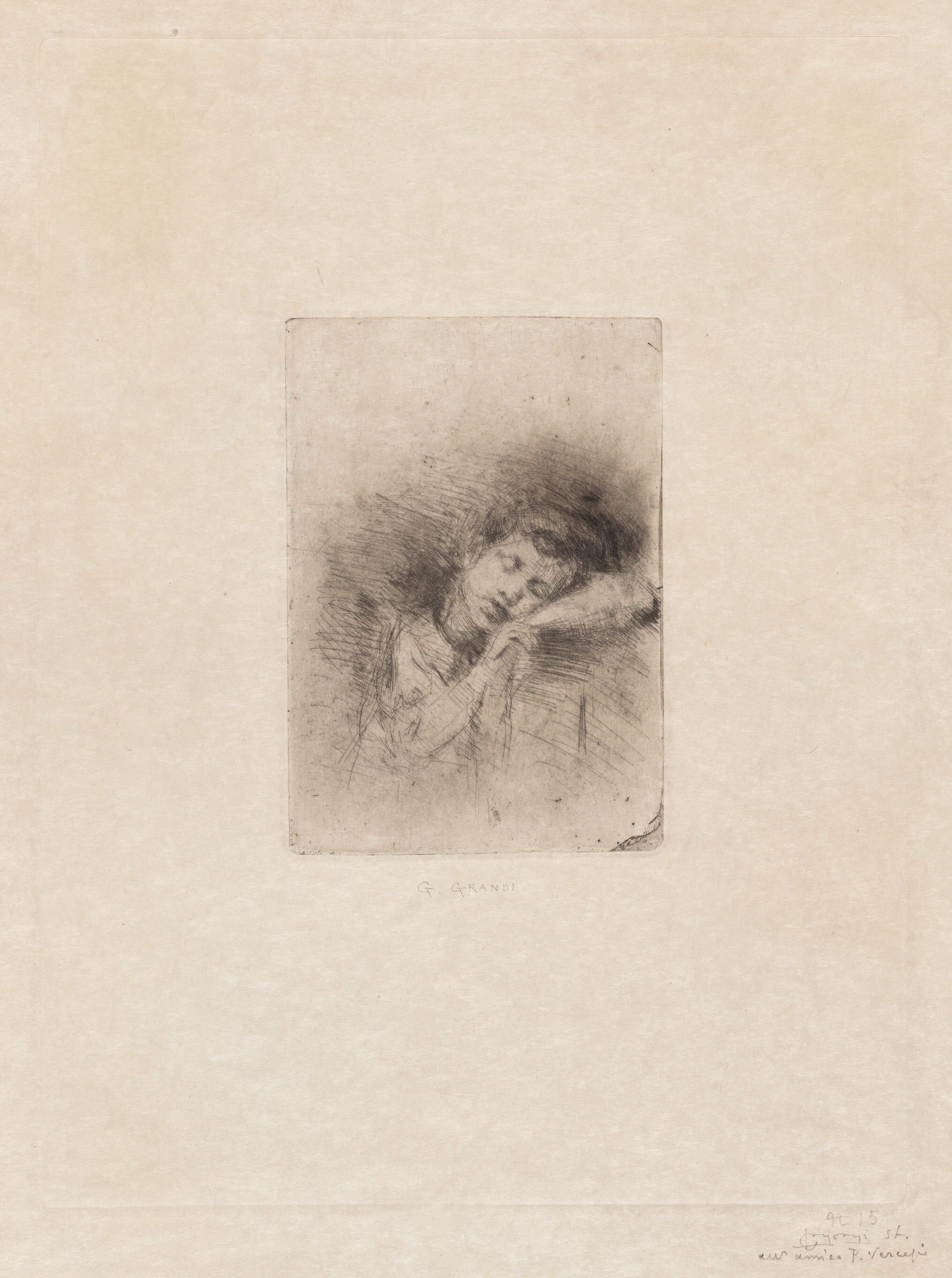 Bimbo che dorme (Sleeping Boy)