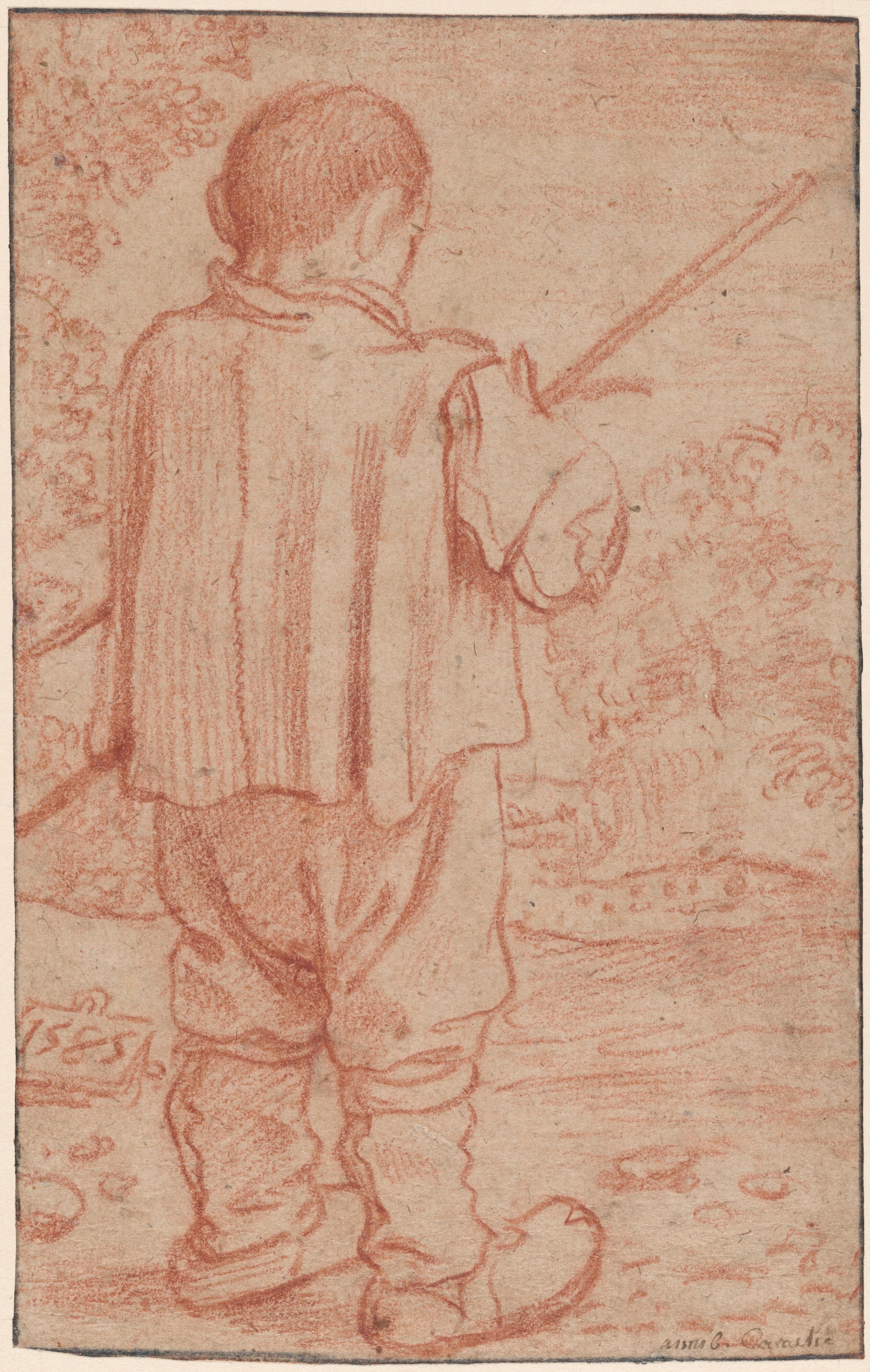 Standing Boy in a Landscape
