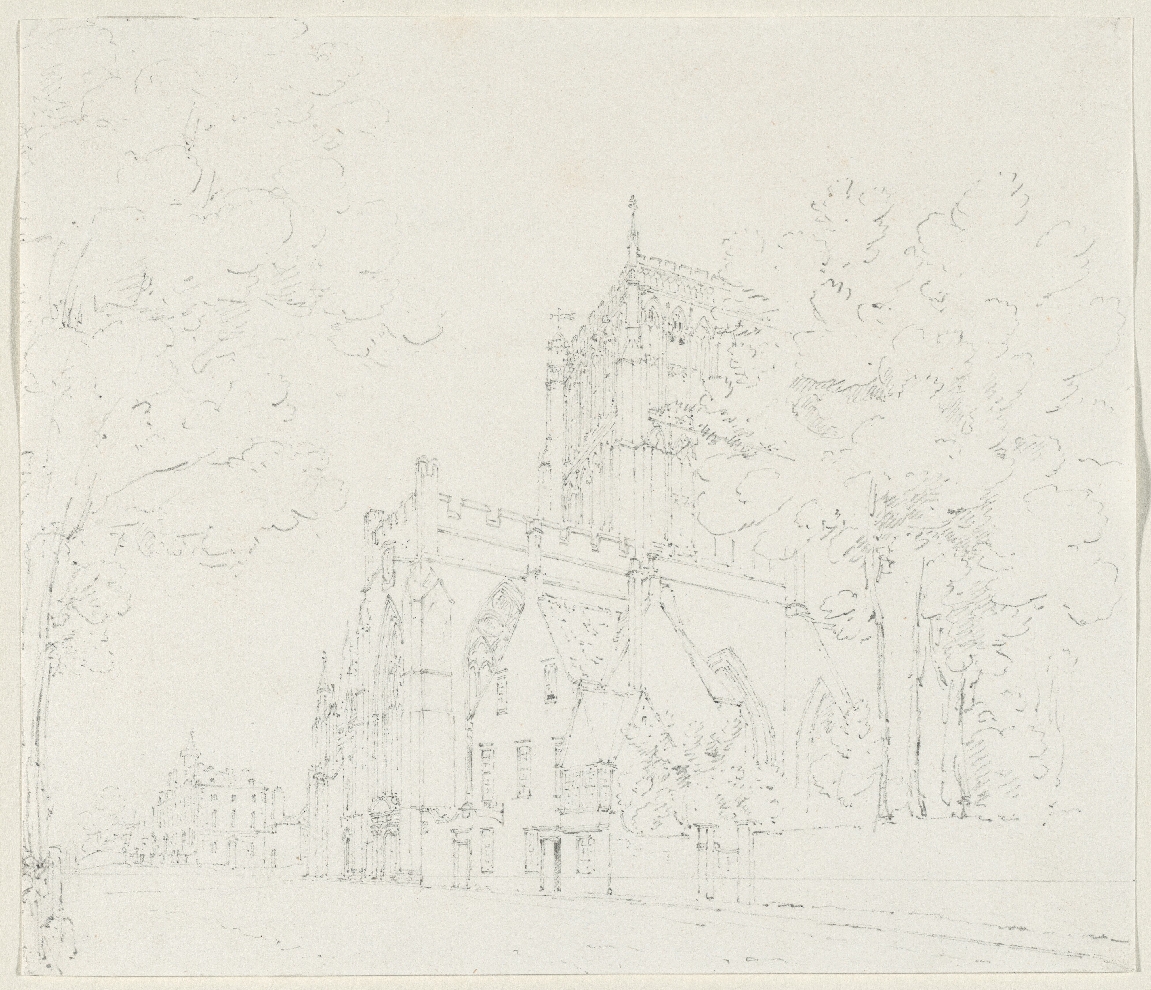 Bristol Cathedral from College Green