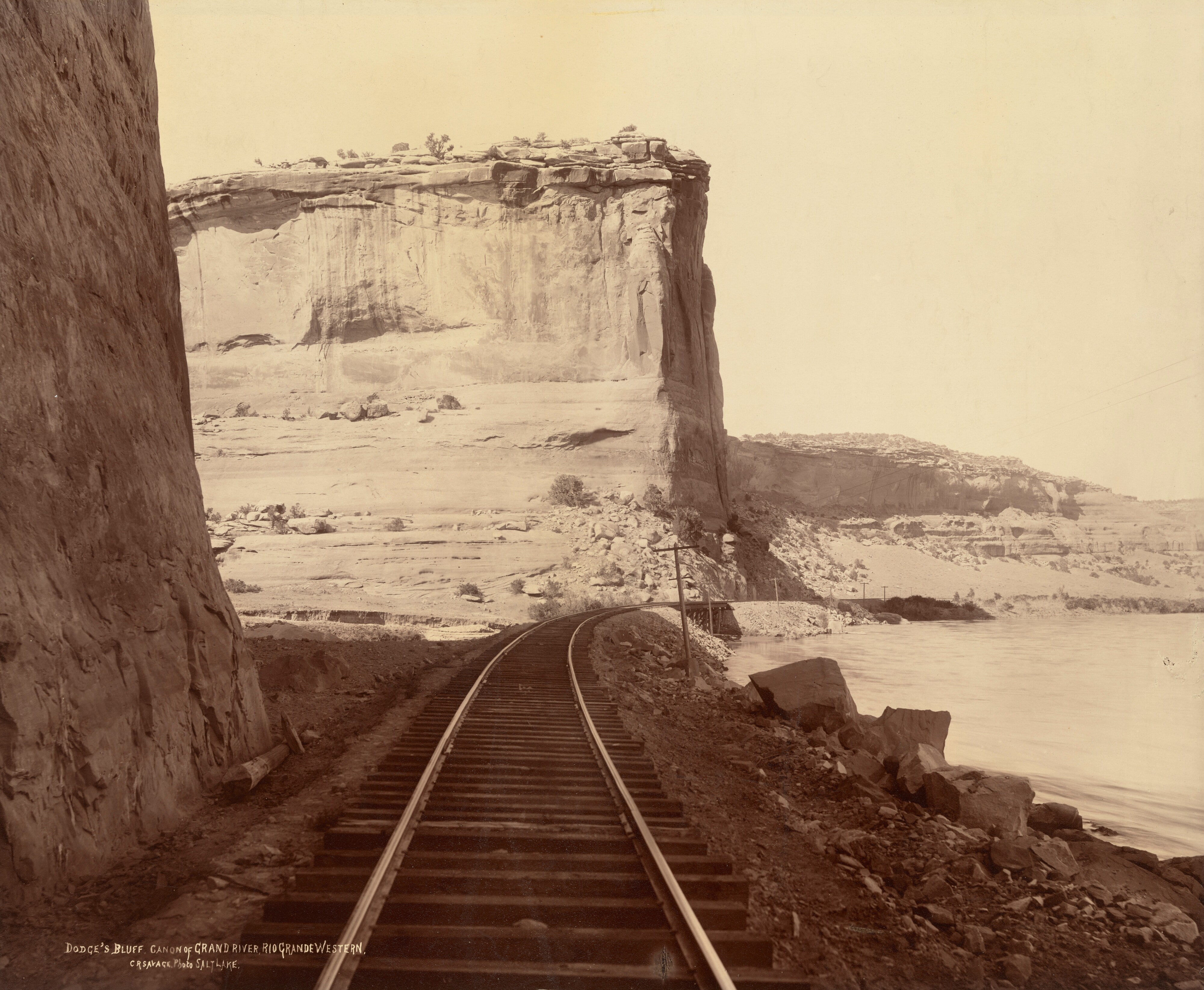 Dodge’s Bluff, Canyon of Grand River