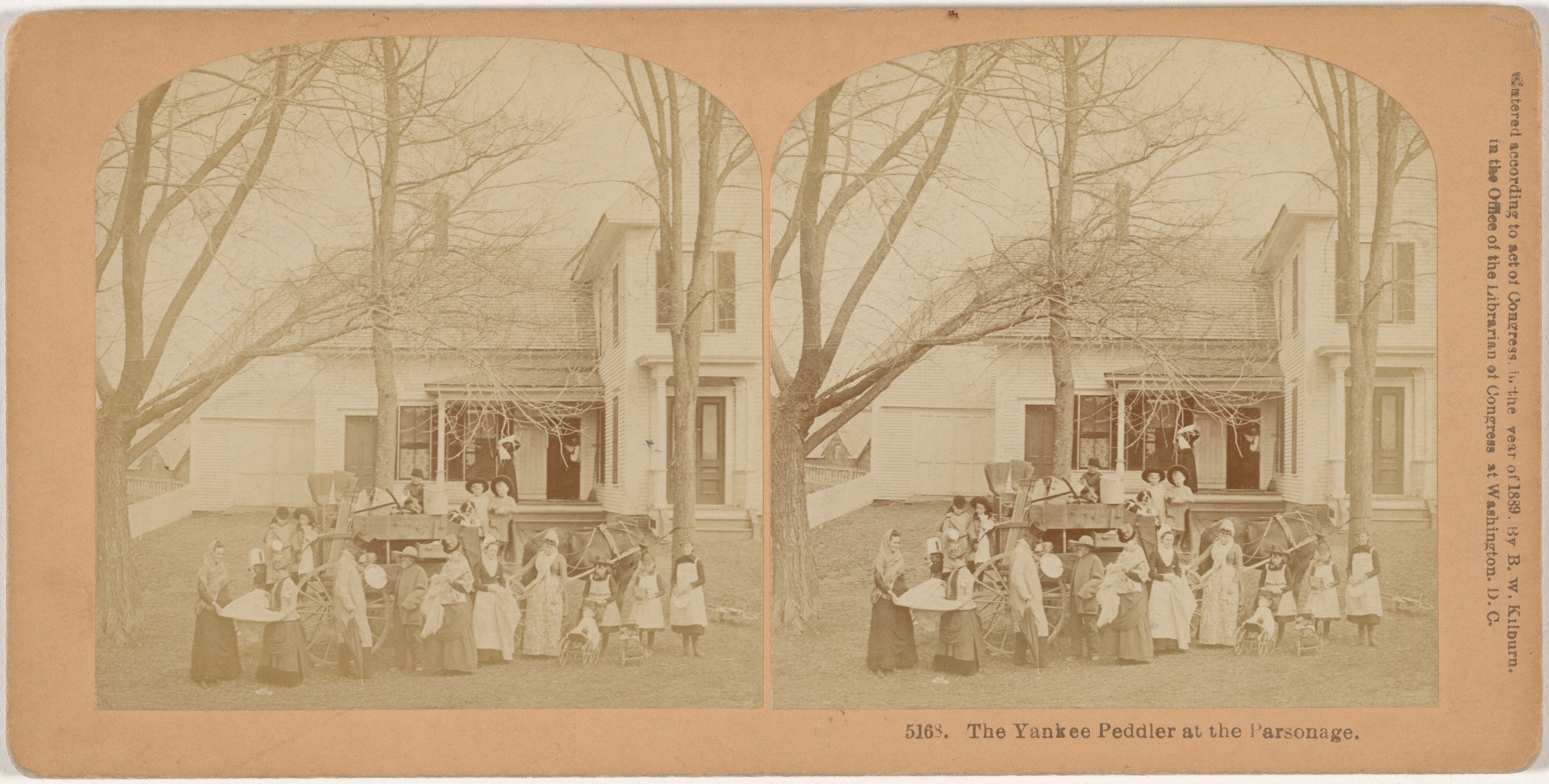 "The Yankee Peddler at the Parsonage"