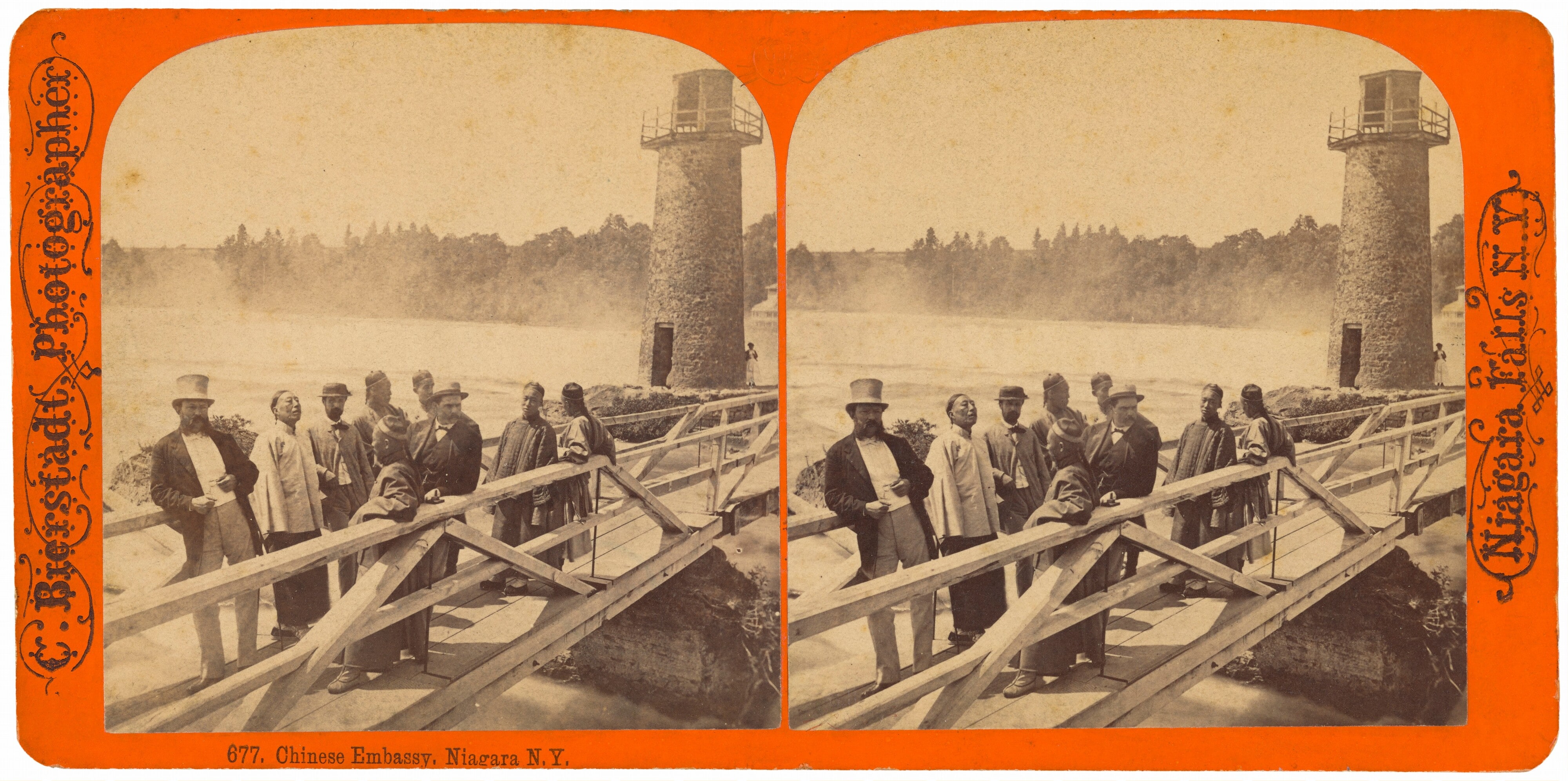 Chinese Embassy Delegation at Niagara Falls