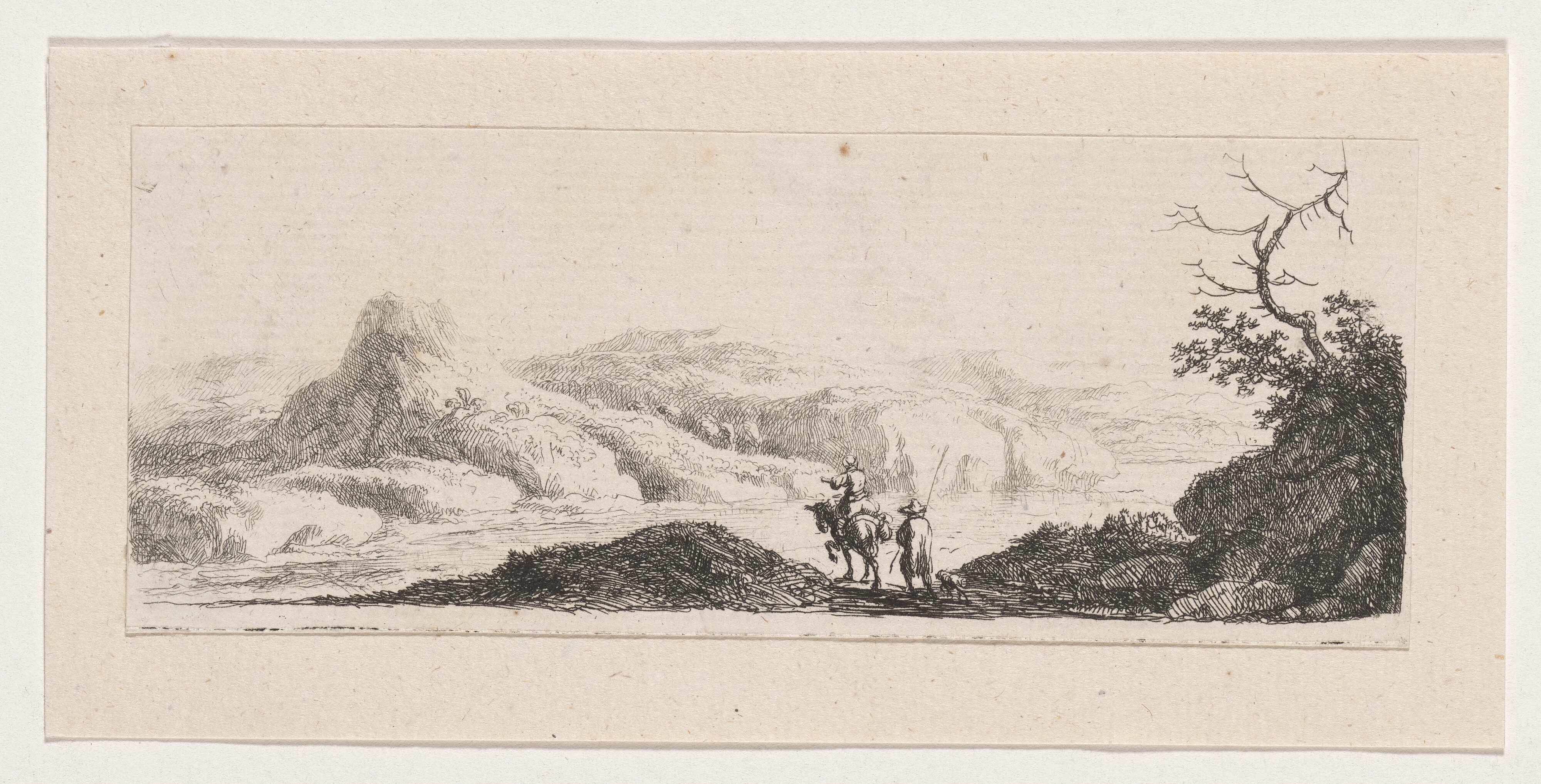 Two Men at the Ford